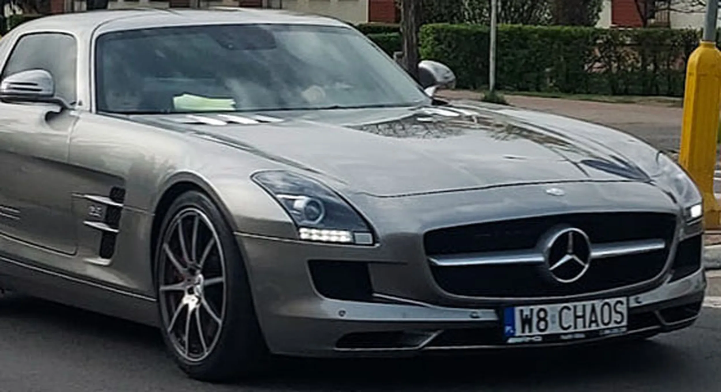 Fajny numer, blacha W8 CHAOS