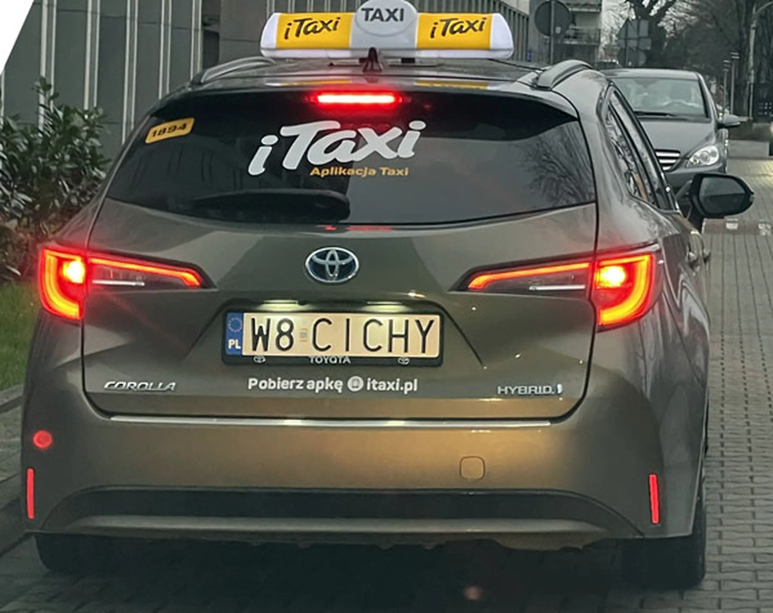 Fajny numer, blacha W8 CICHY