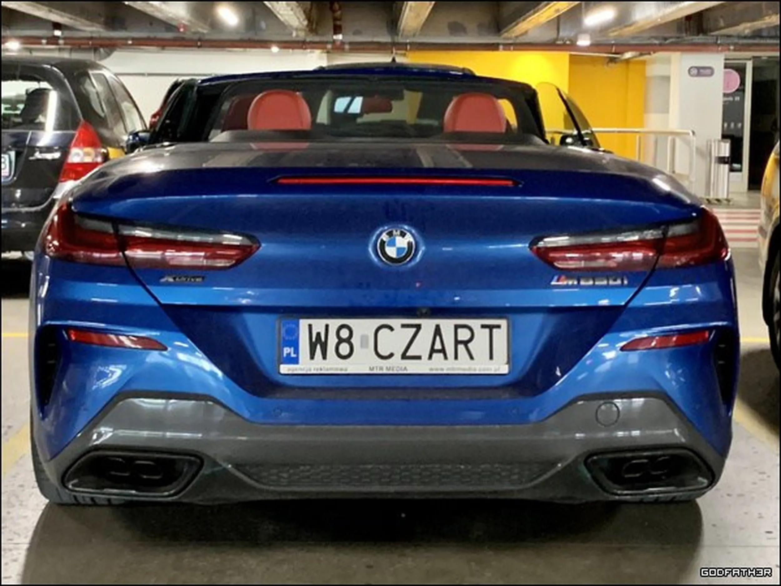 Fajny numer, blacha W8 CZART