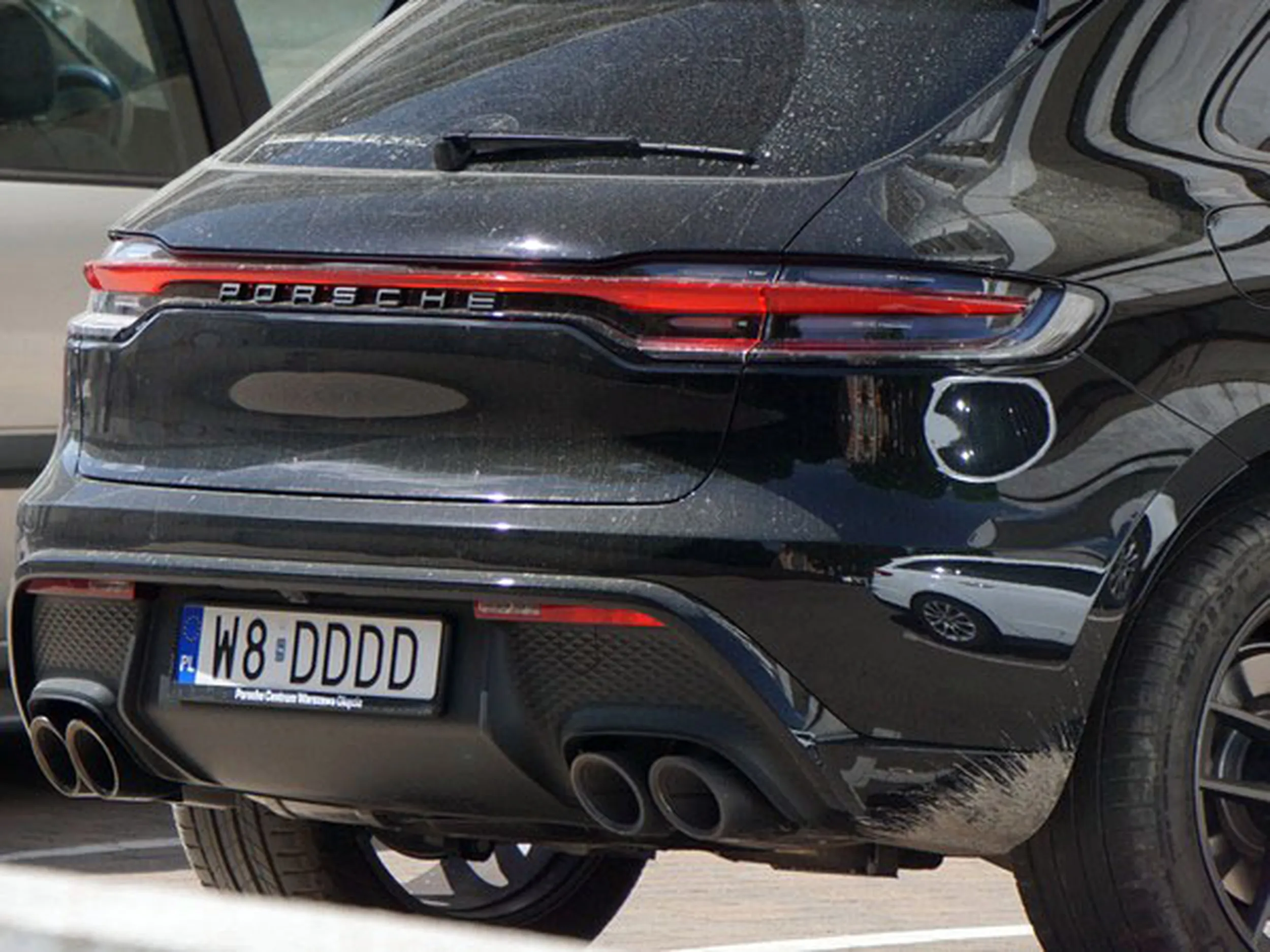 Fajny numer, blacha W8 DDDD