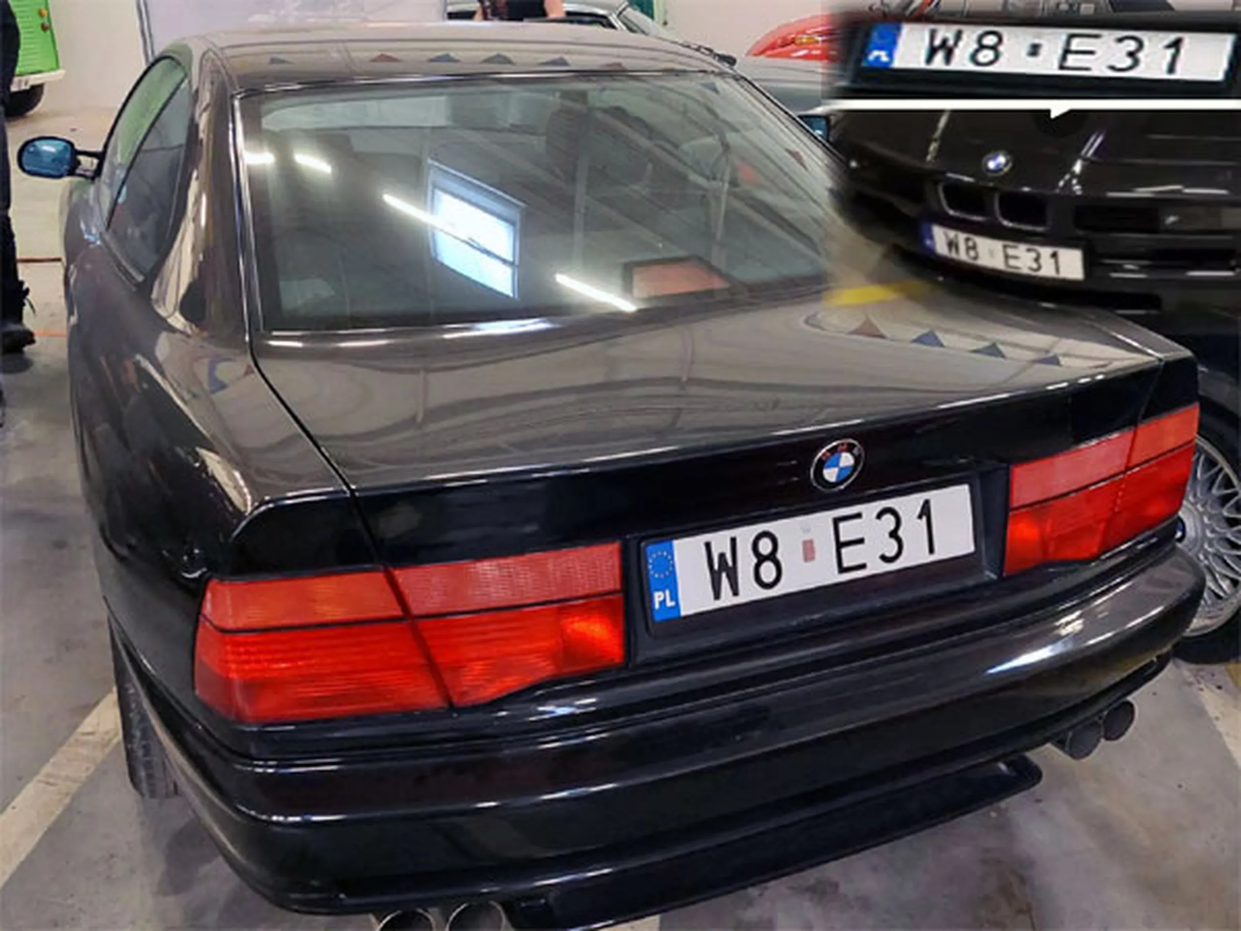 Fajny numer, blacha W8 E31