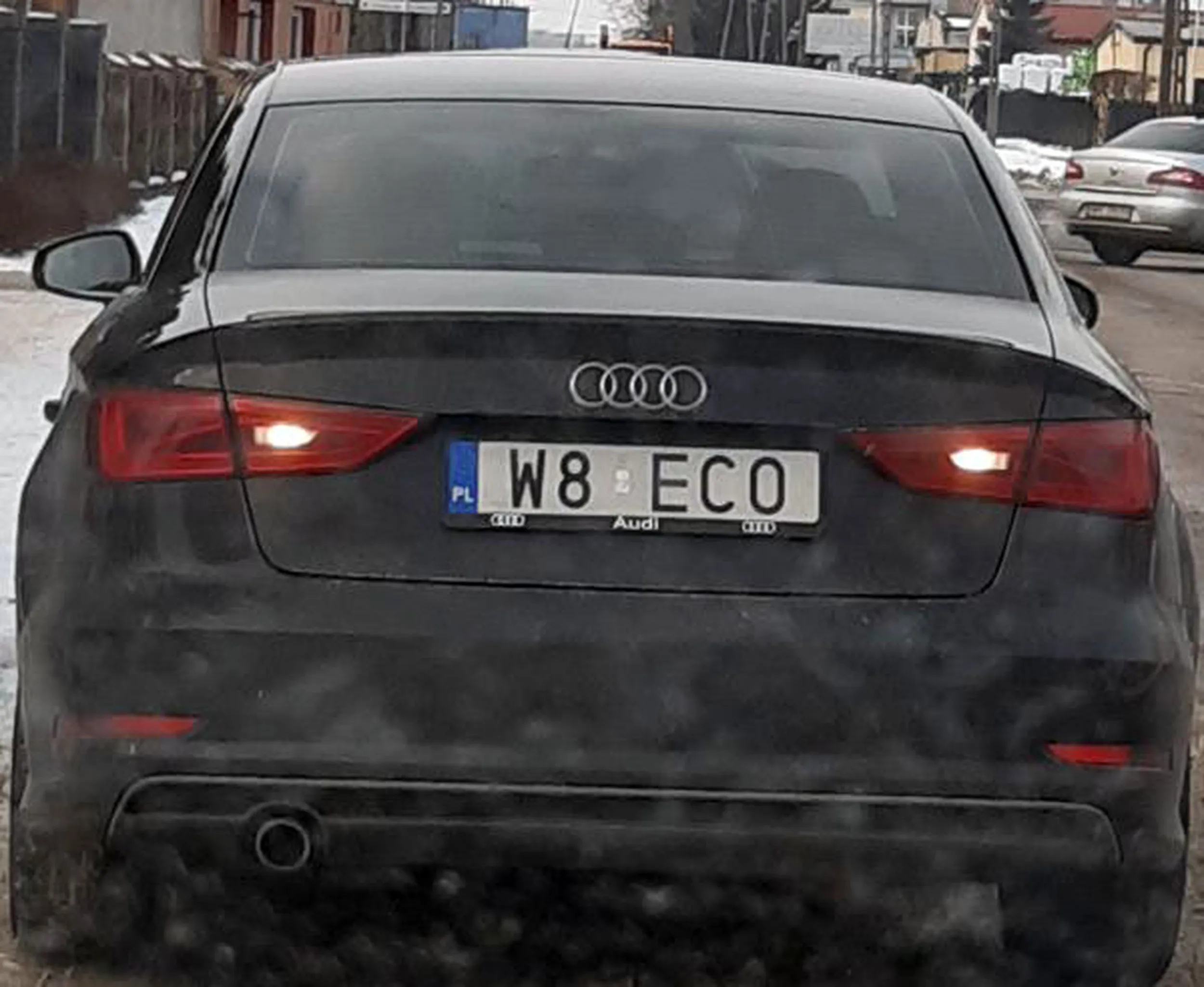 Fajny numer, blacha W8 ECO
