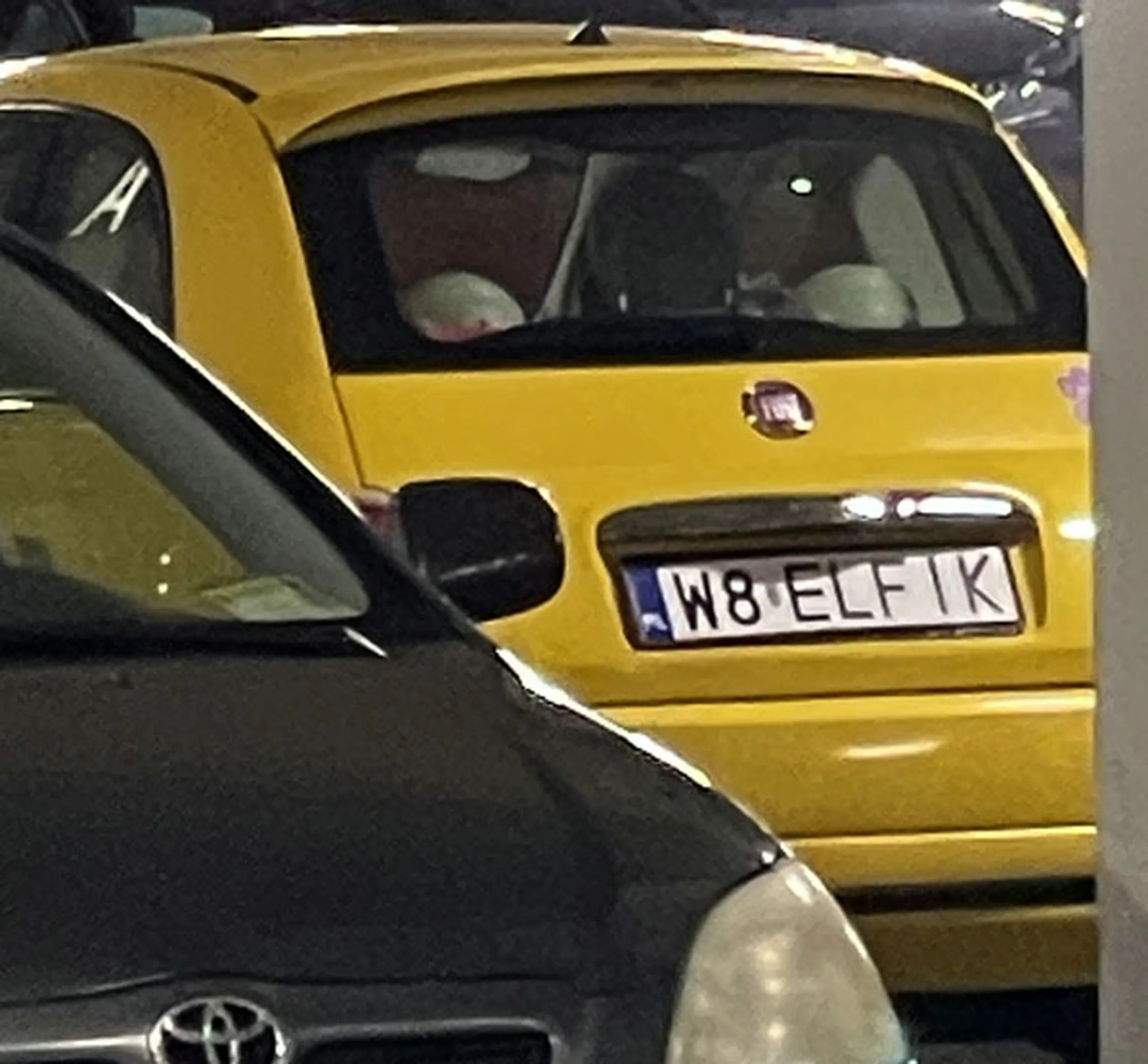 Fajny numer, blacha W8 ELFIK