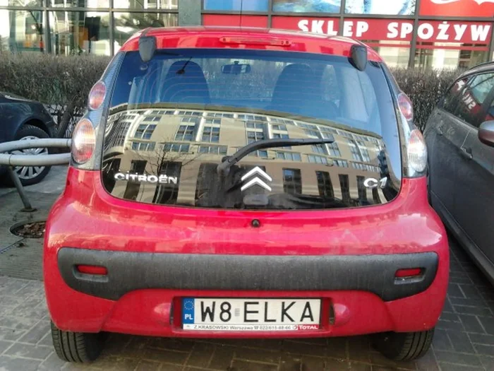 Fajny numer, blacha W8 ELKA