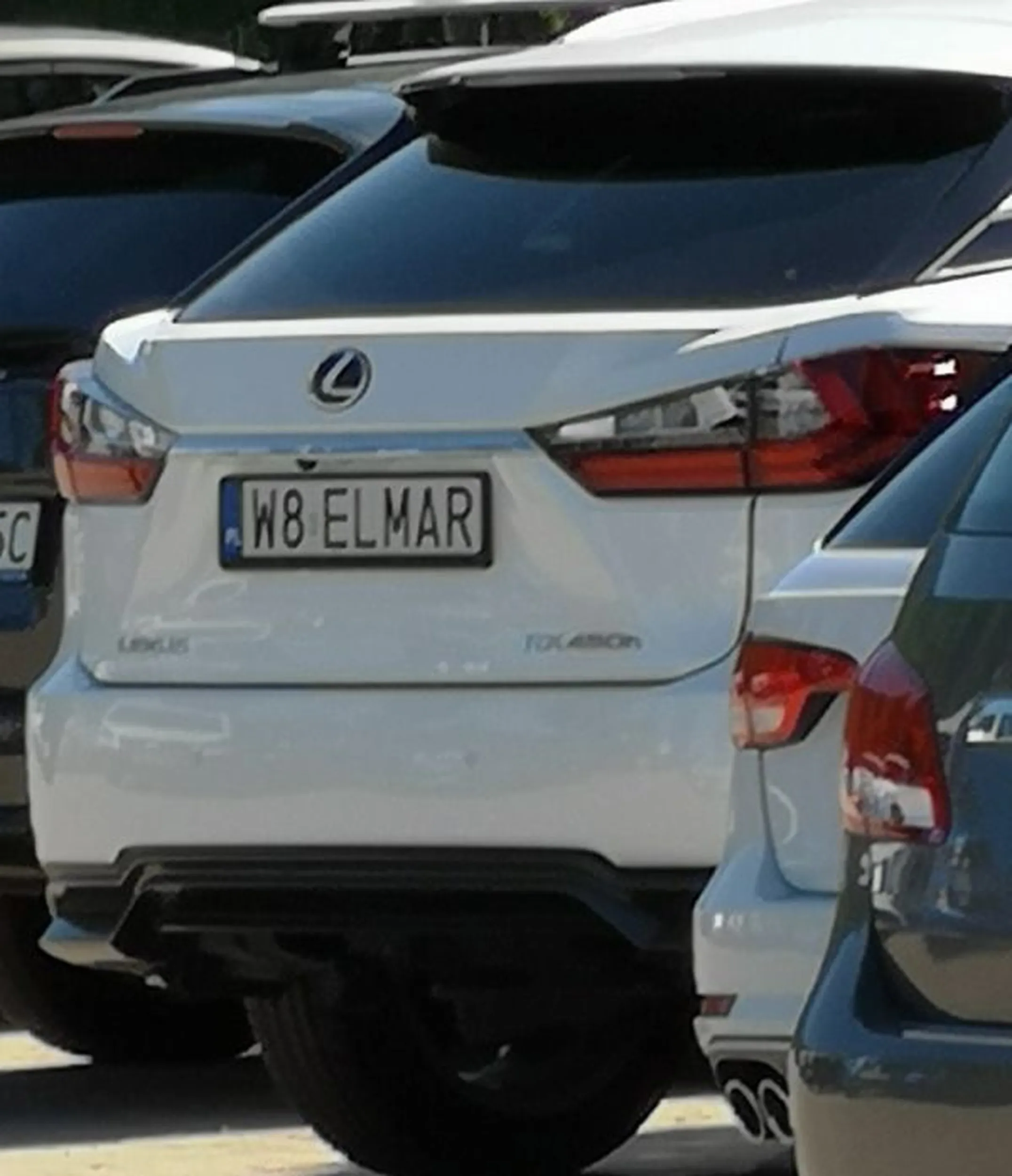 Fajny numer, blacha W8 ELMAR