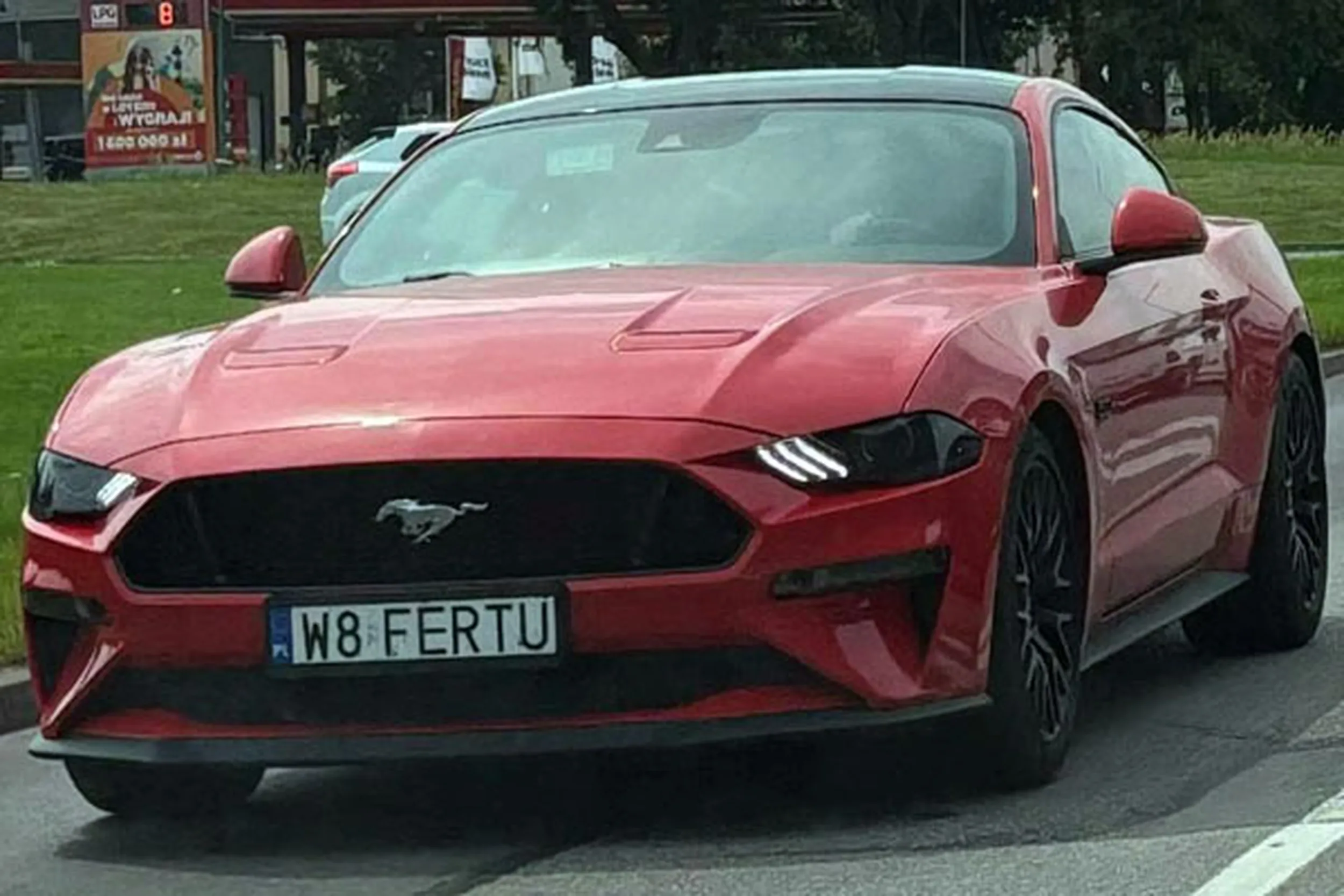 Fajny numer, blacha W8 FERTU