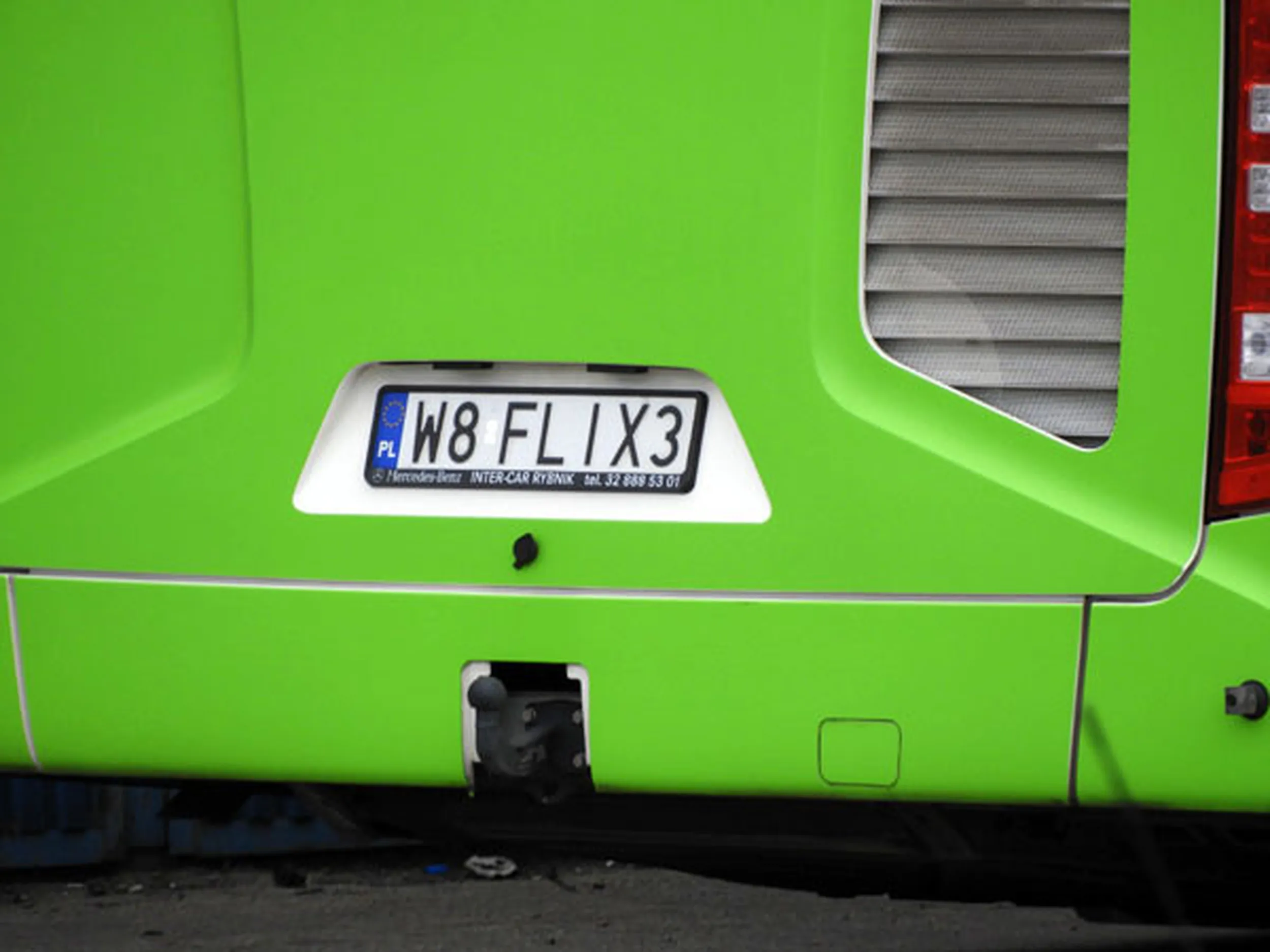 Fajny numer, blacha W8 FLIX3