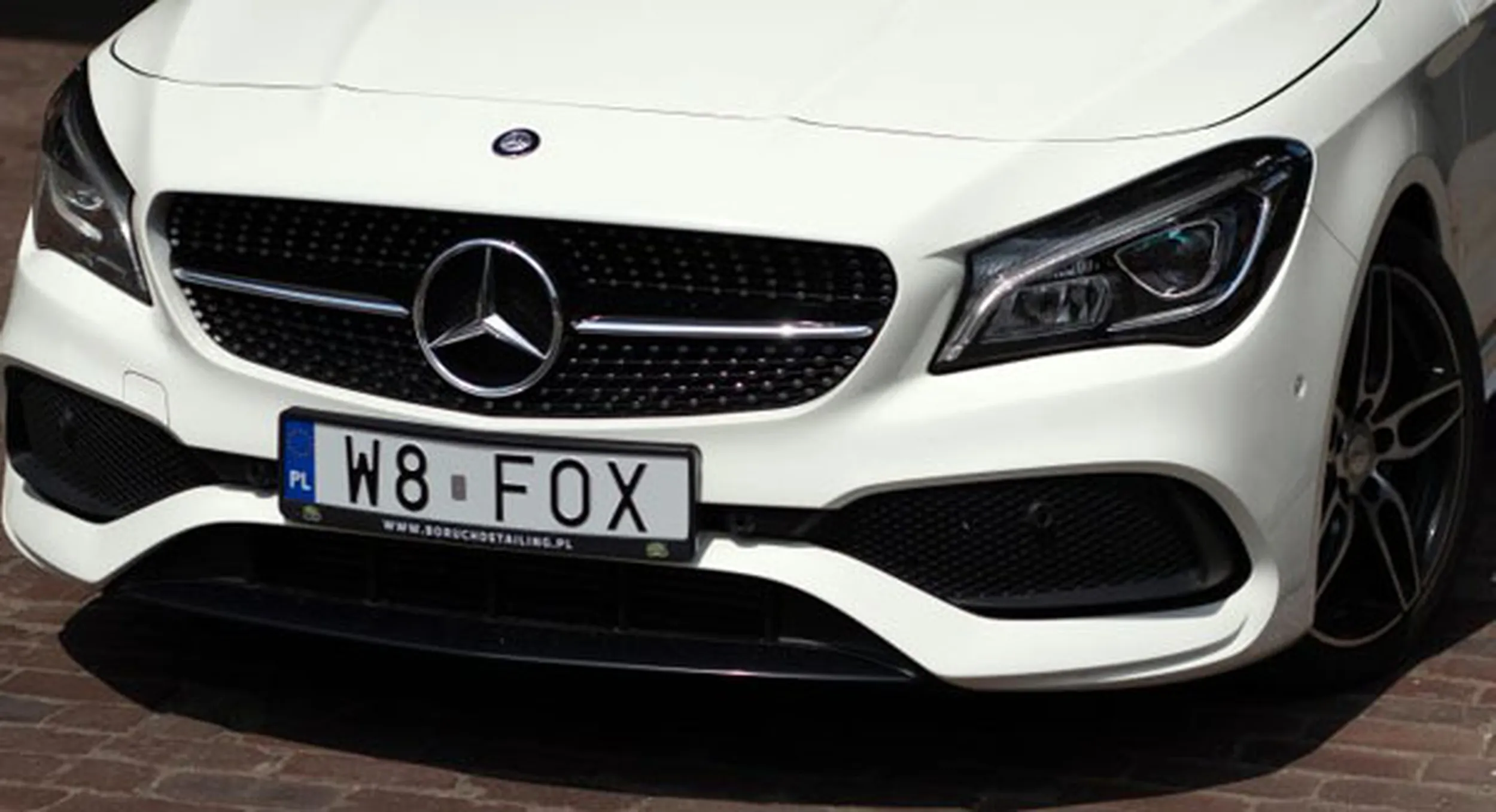 Fajny numer, blacha W8 FOX