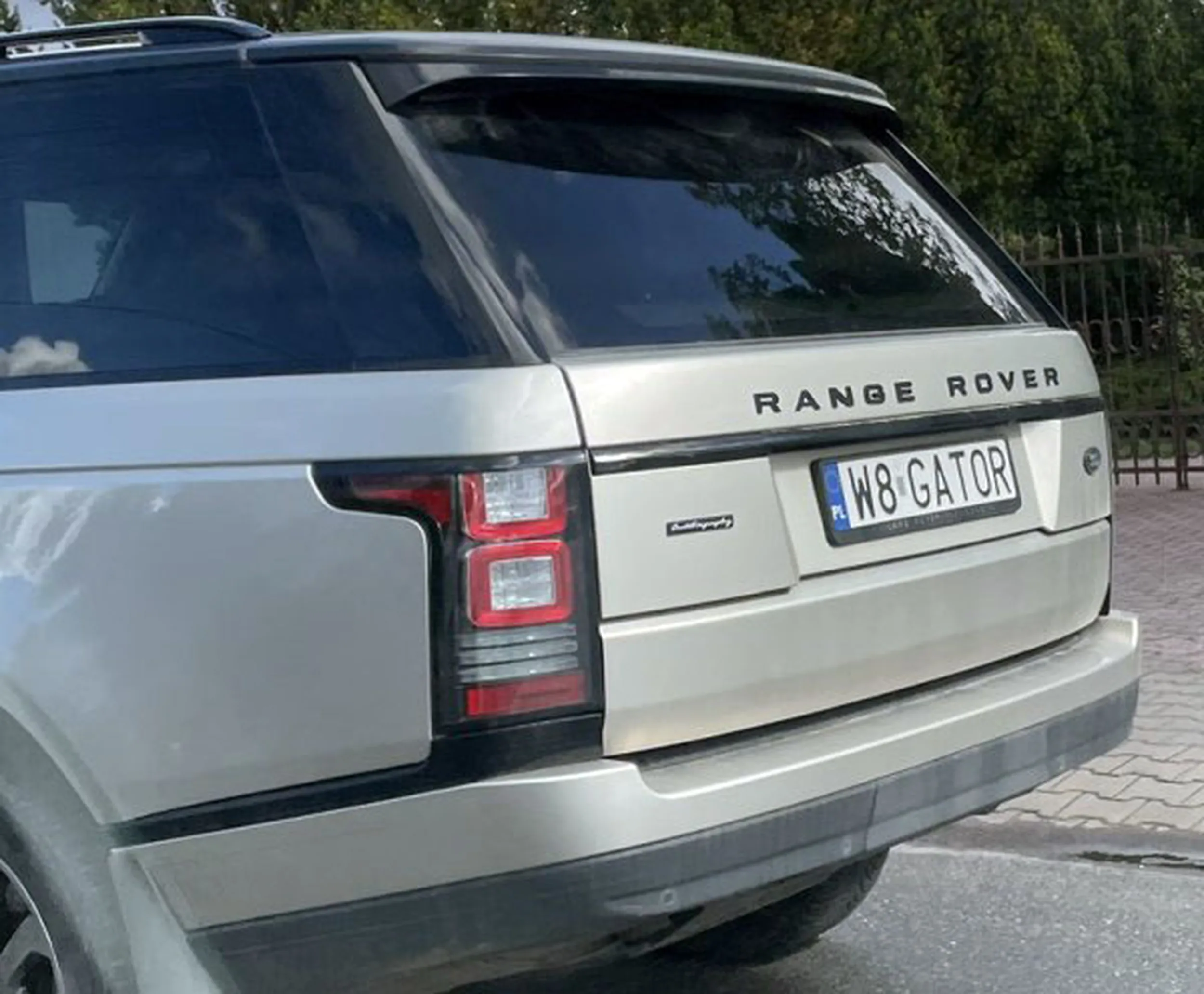 Fajny numer, blacha W8 GATOR