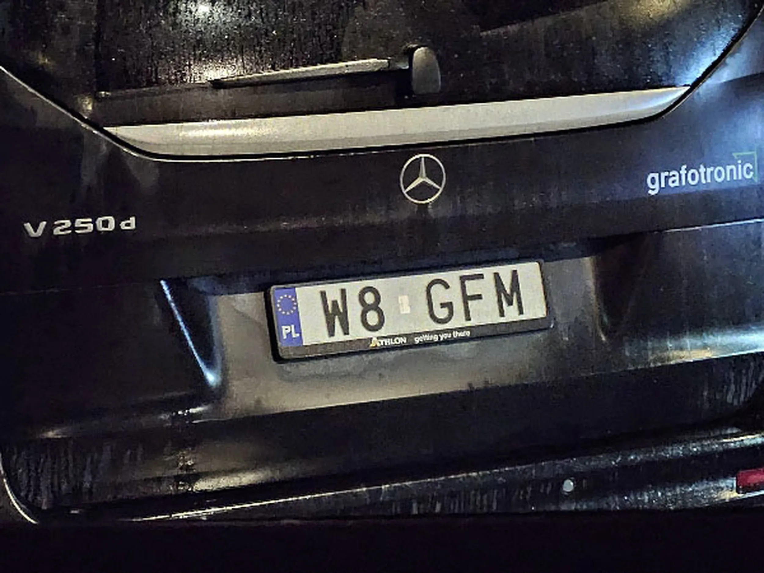 Fajny numer, blacha W8 GFM