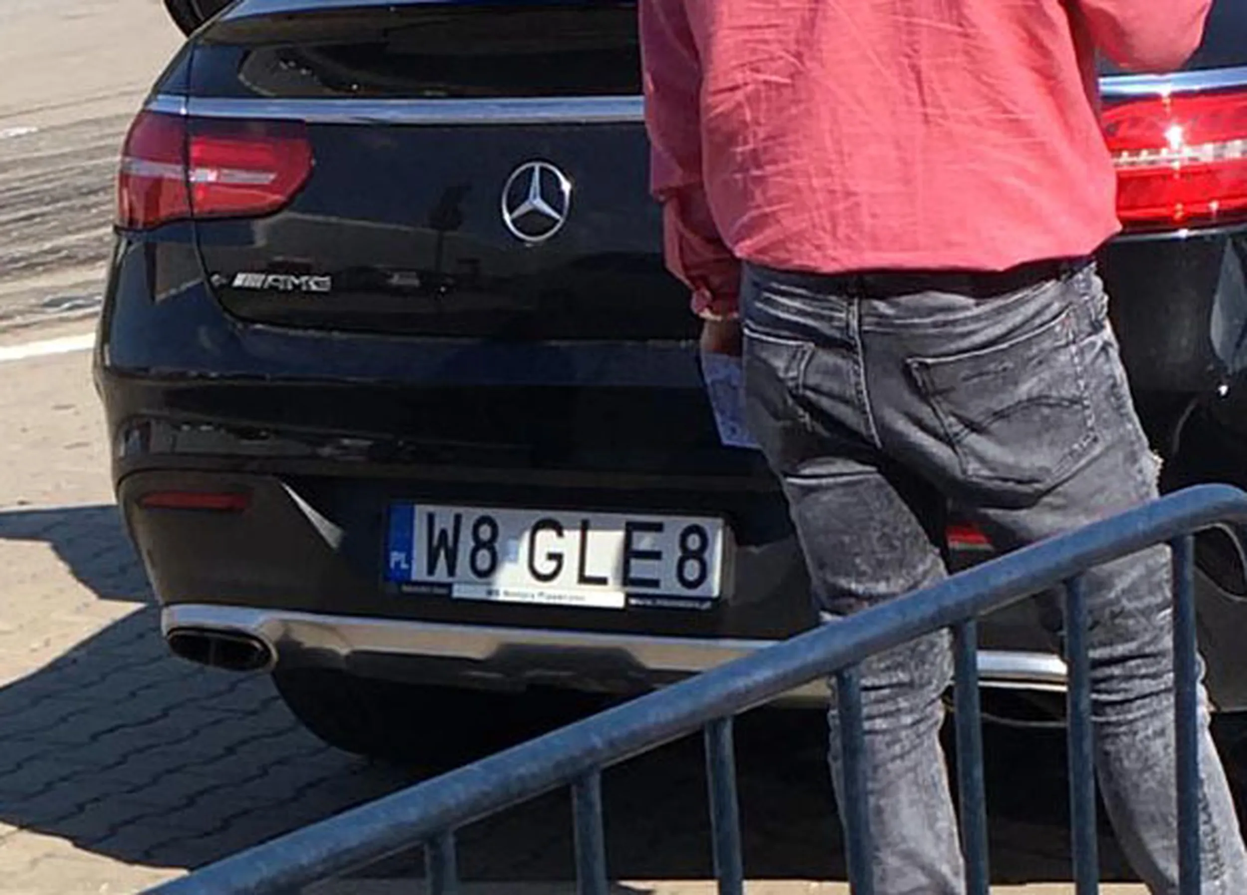 Fajny numer, blacha W8 GLE8