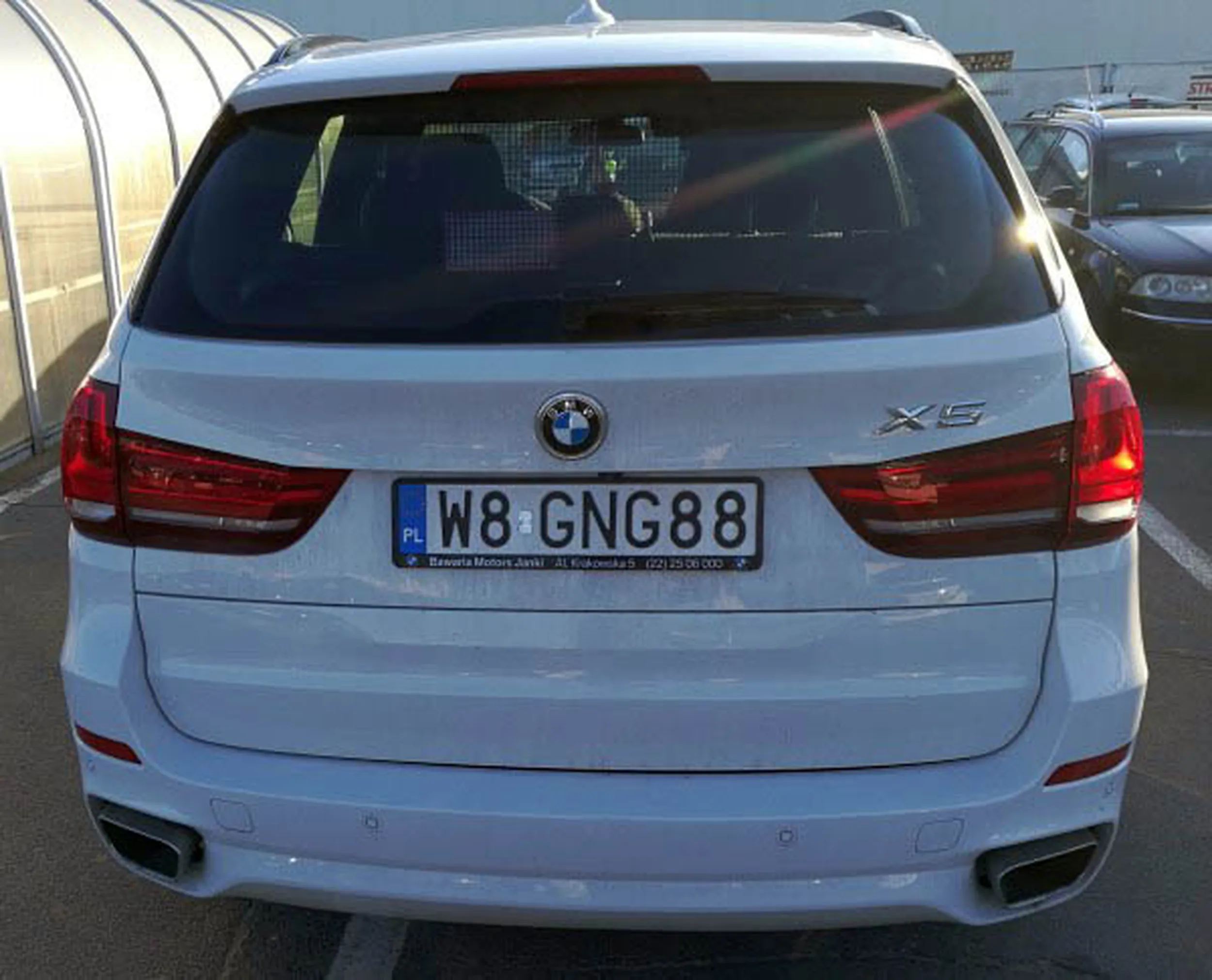 Fajny numer, blacha W8 GNG88