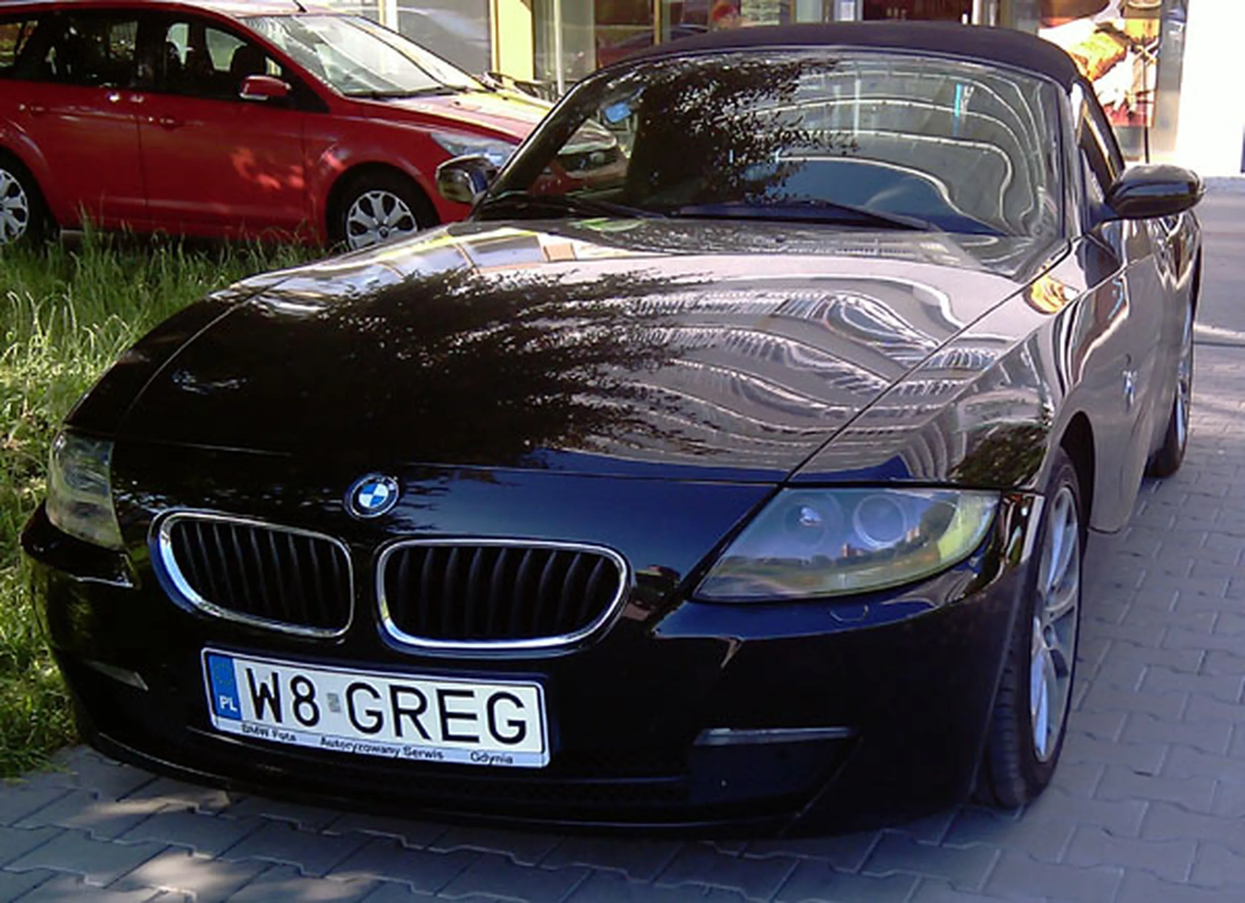 Fajny numer, blacha W8 GREG