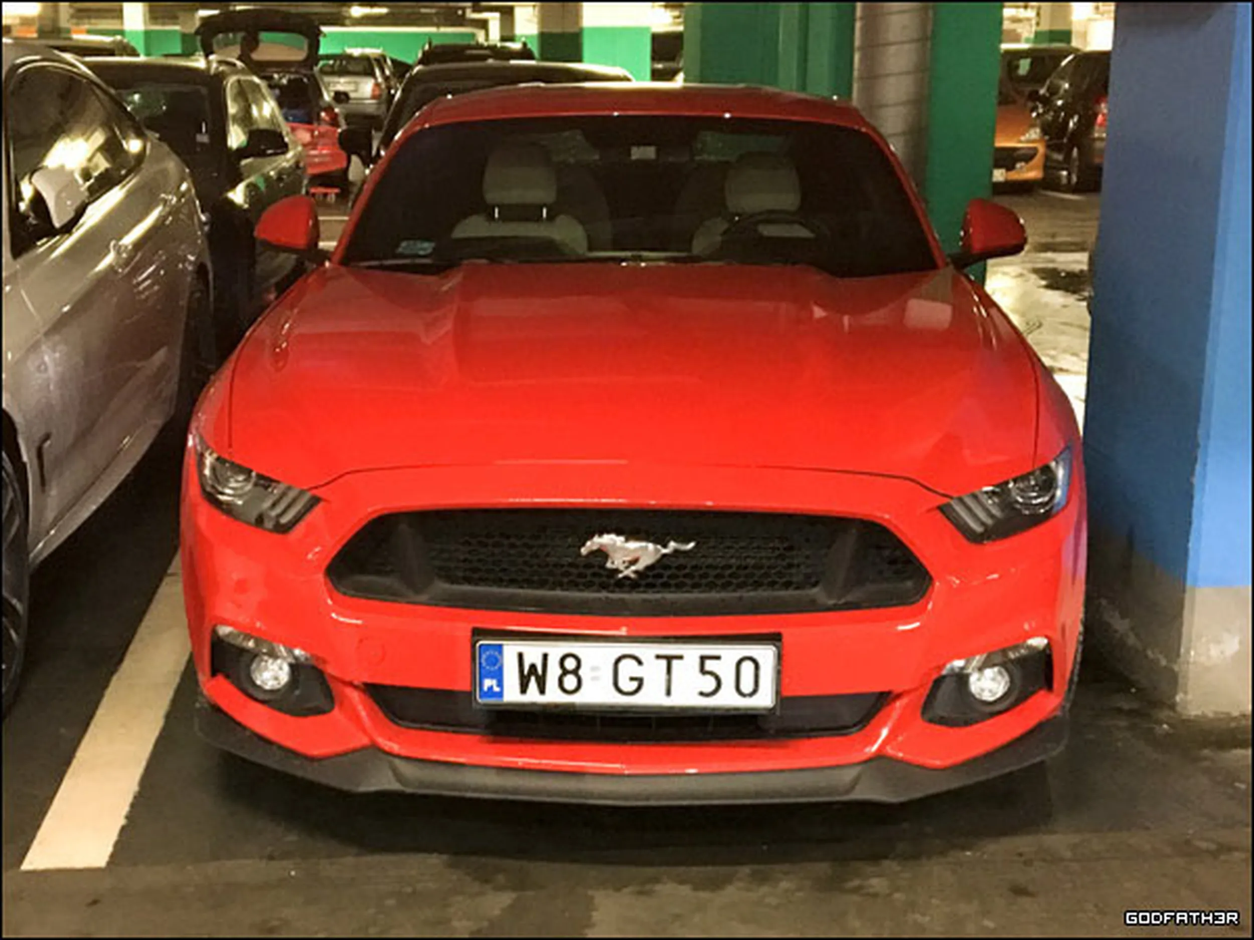 Fajny numer, blacha W8 GT50