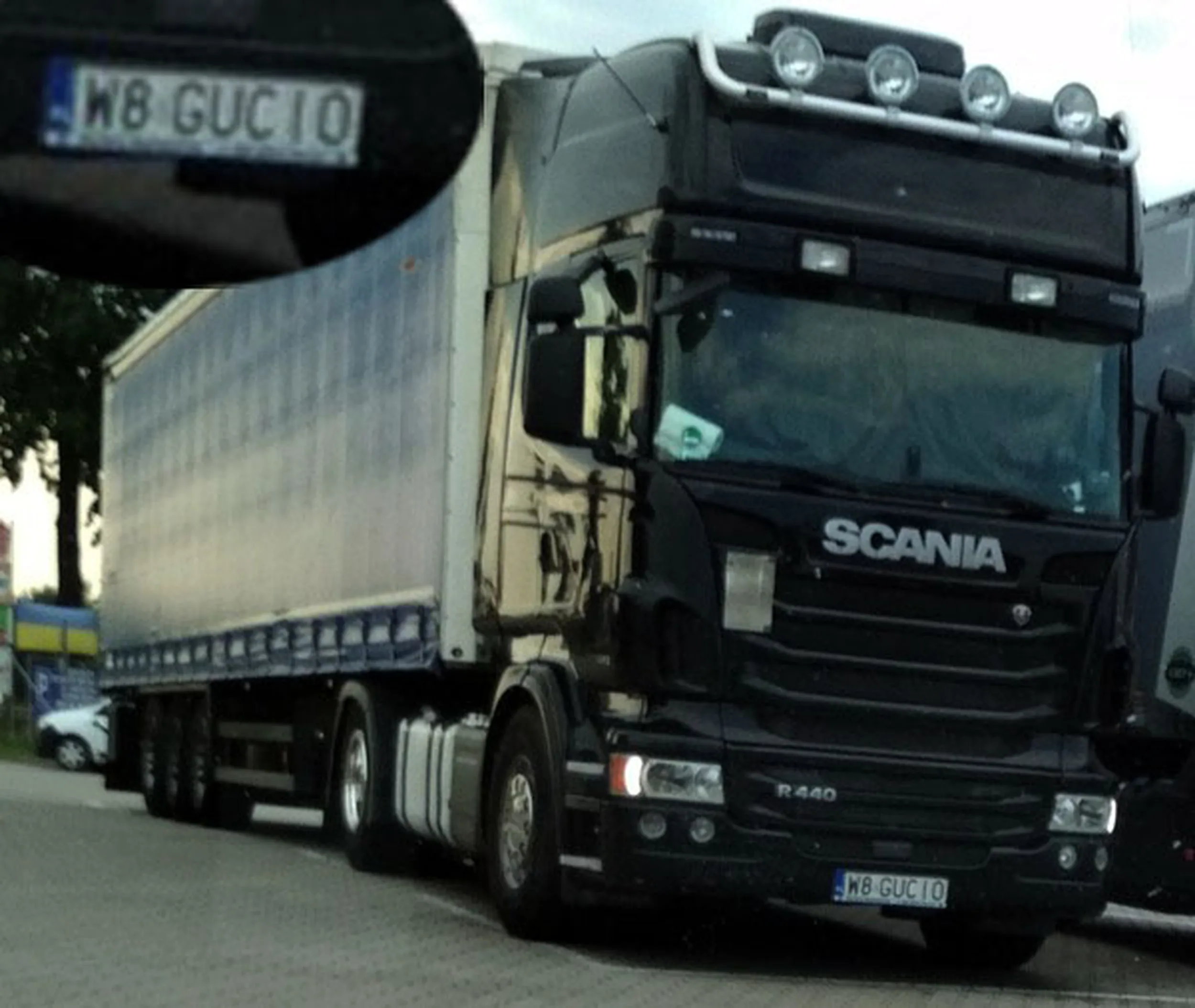 Fajny numer, blacha W8 GUCIO