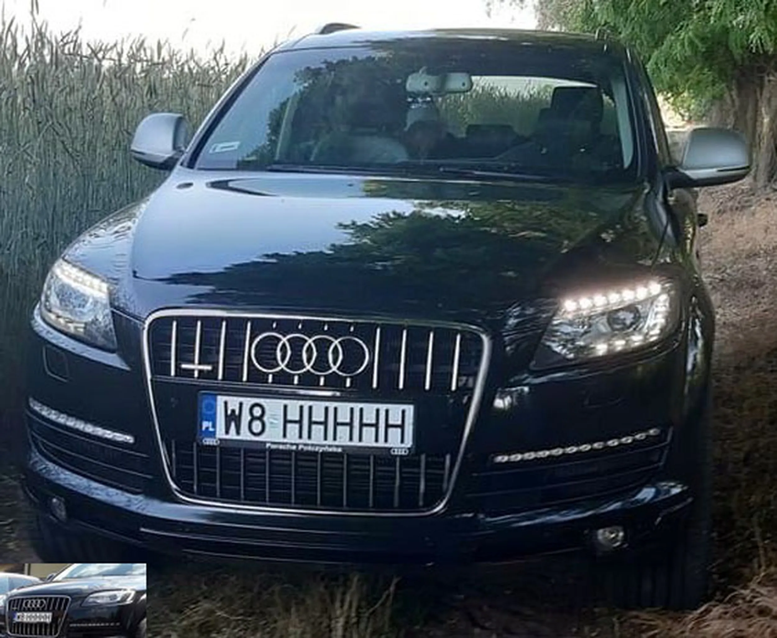 Fajny numer, blacha W8 HHHHH