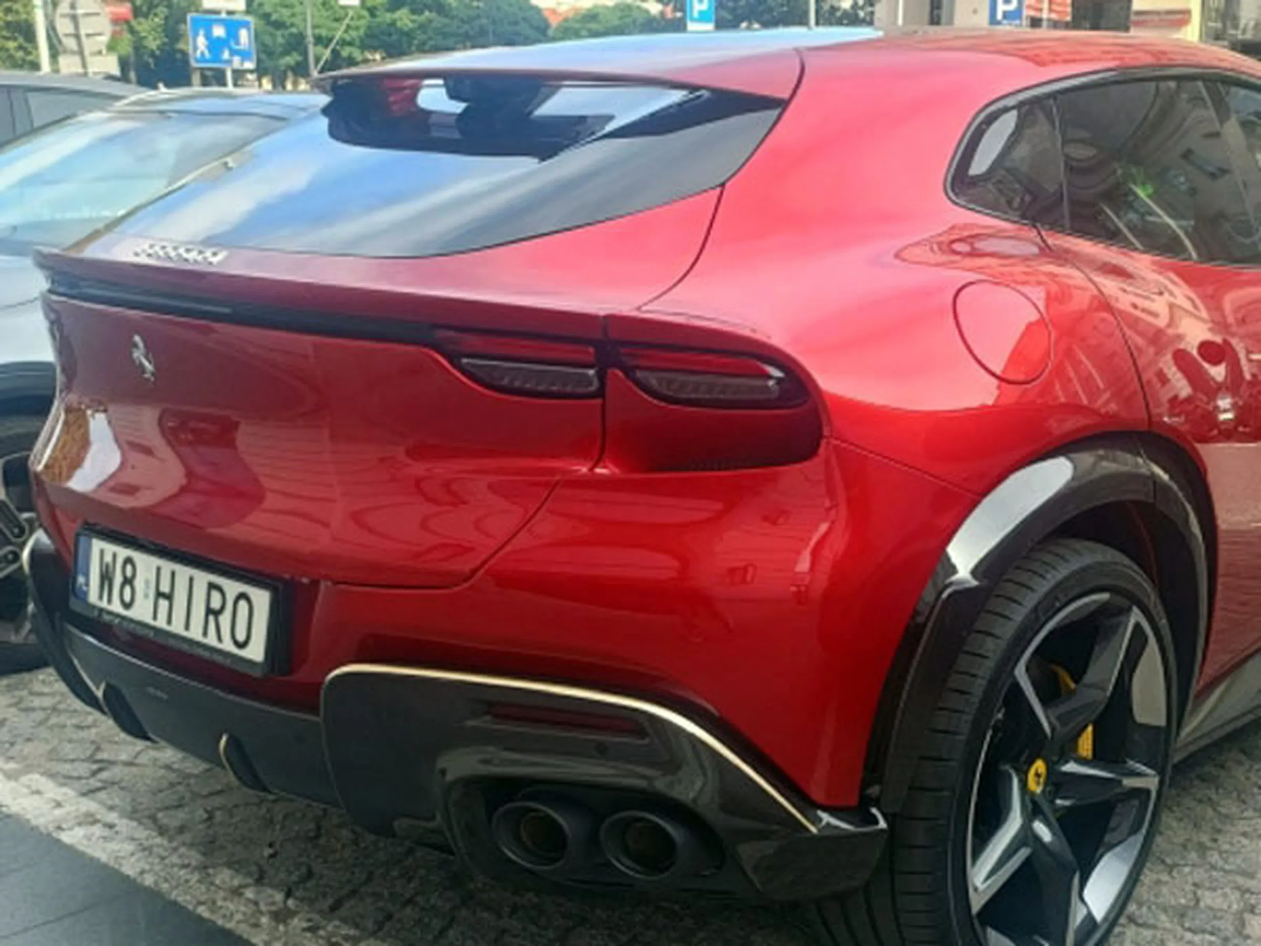 Fajny numer, blacha W8 HIRO