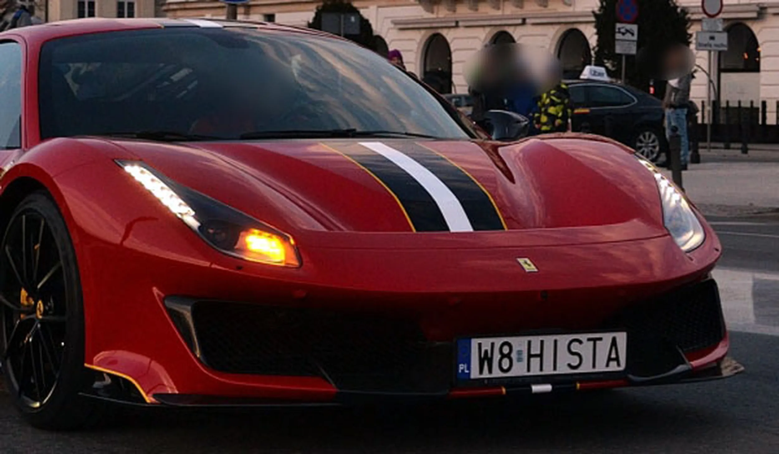 Fajny numer, blacha W8 HISTA