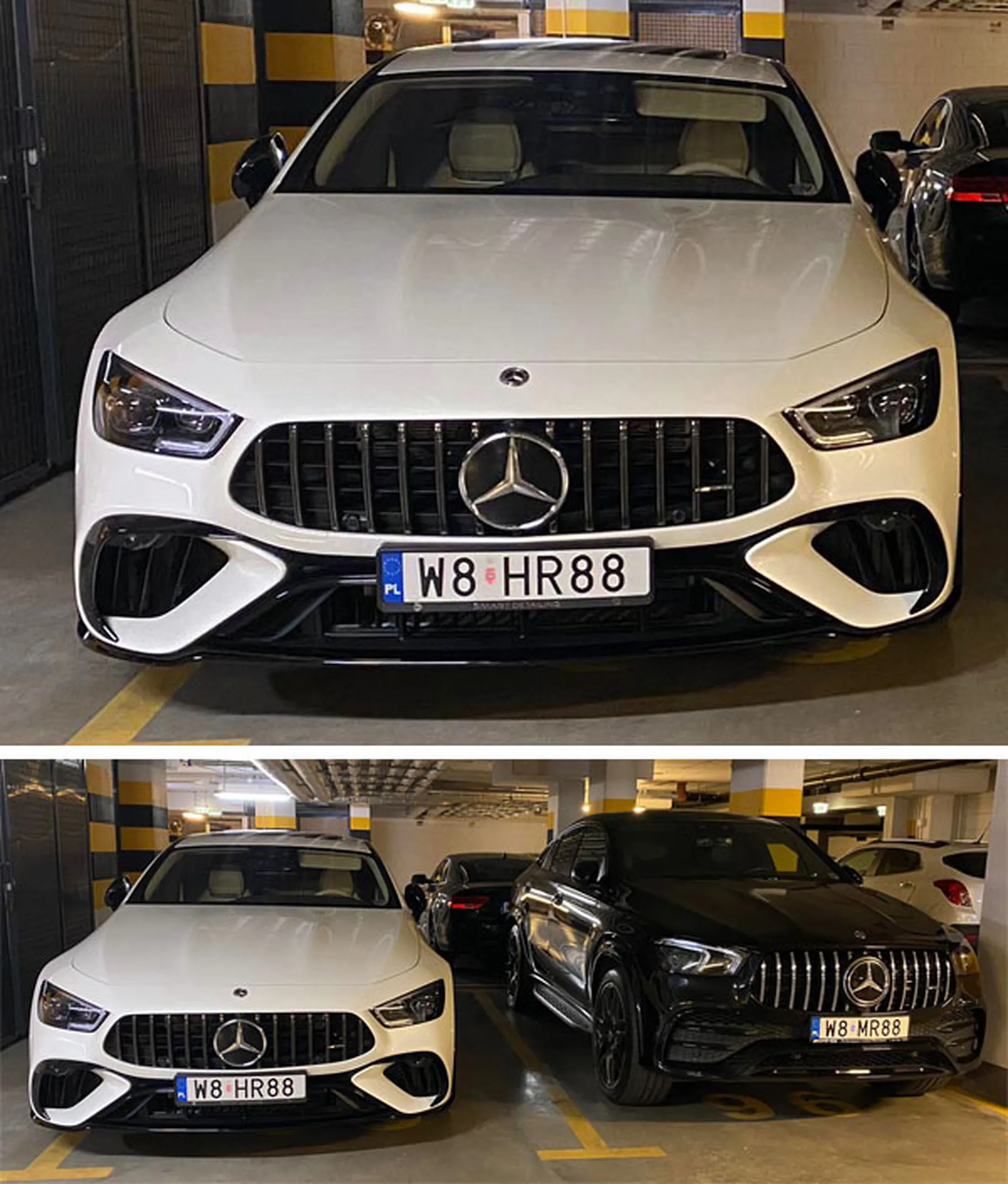Fajny numer, blacha W8 HR88