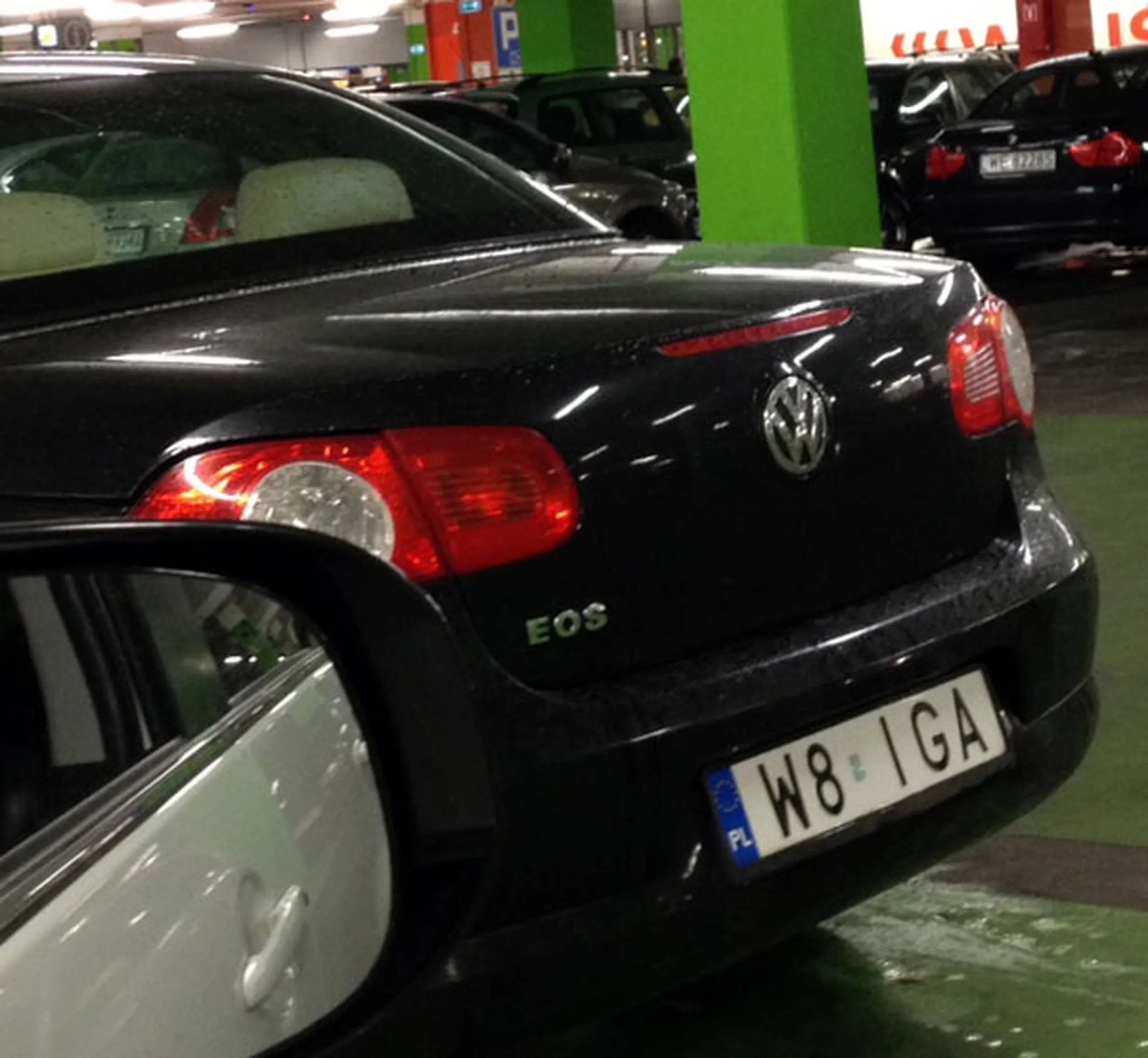 Fajny numer, blacha W8 IGA