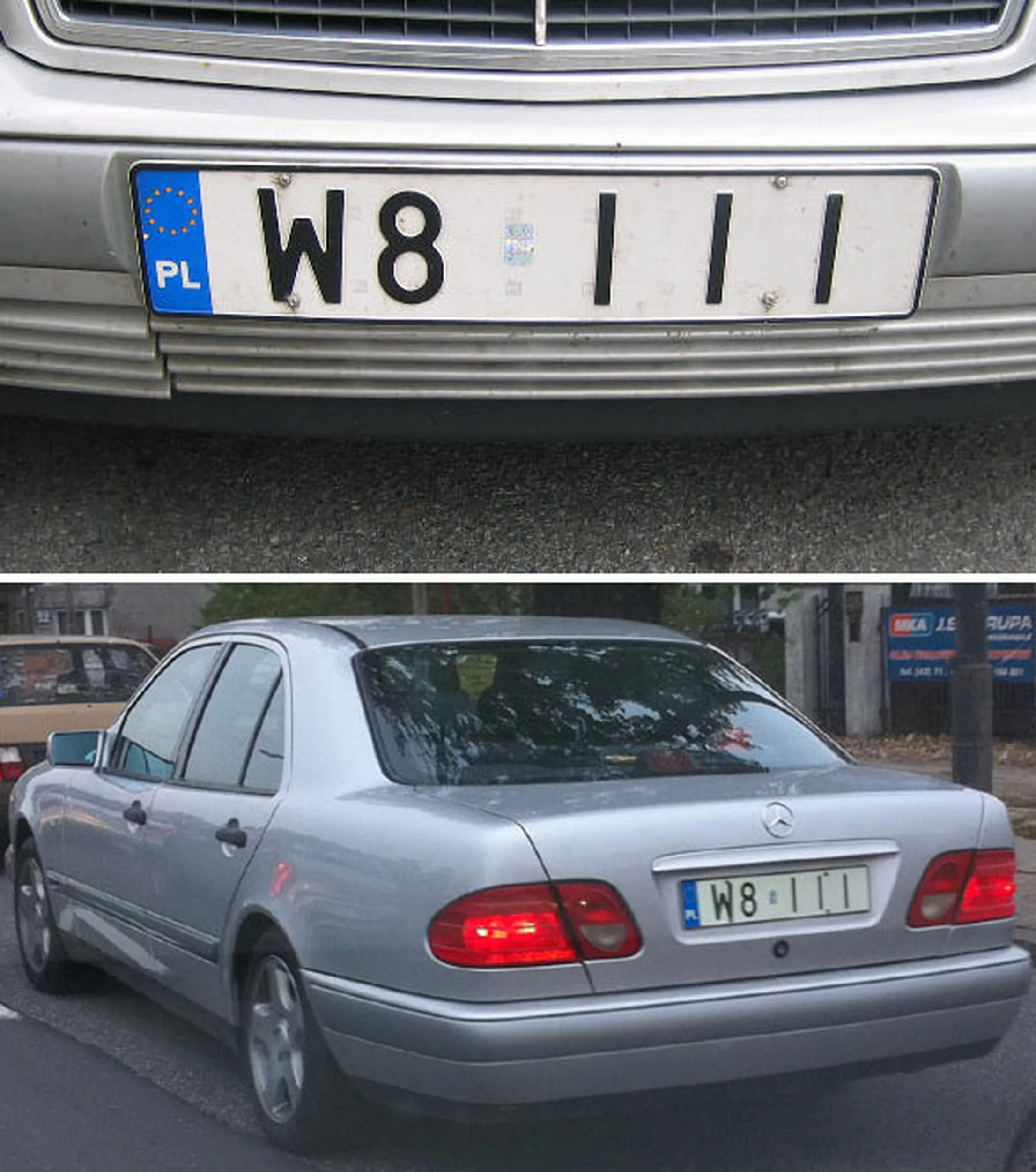 Fajny numer, blacha W8 III