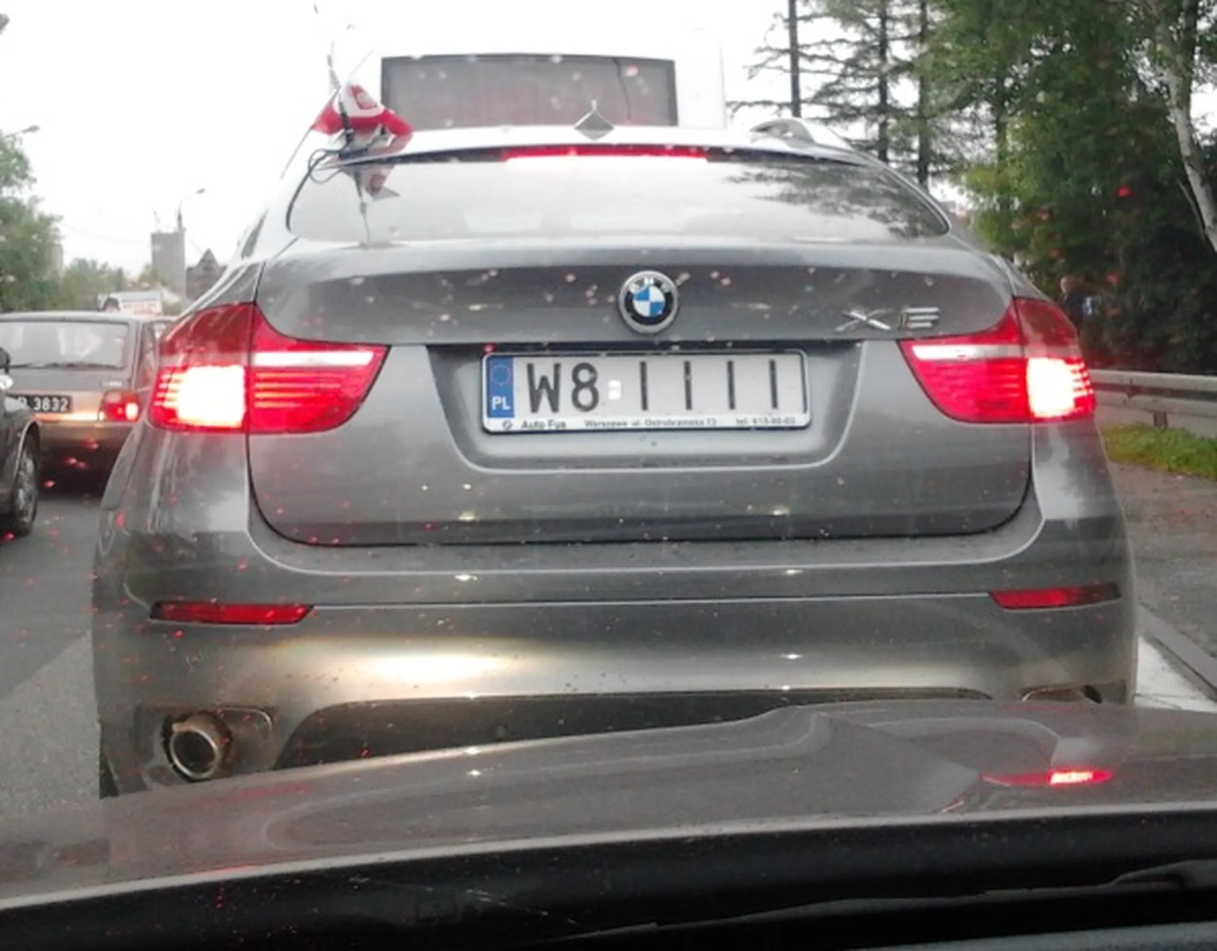 Fajny numer, blacha W8 IIII
