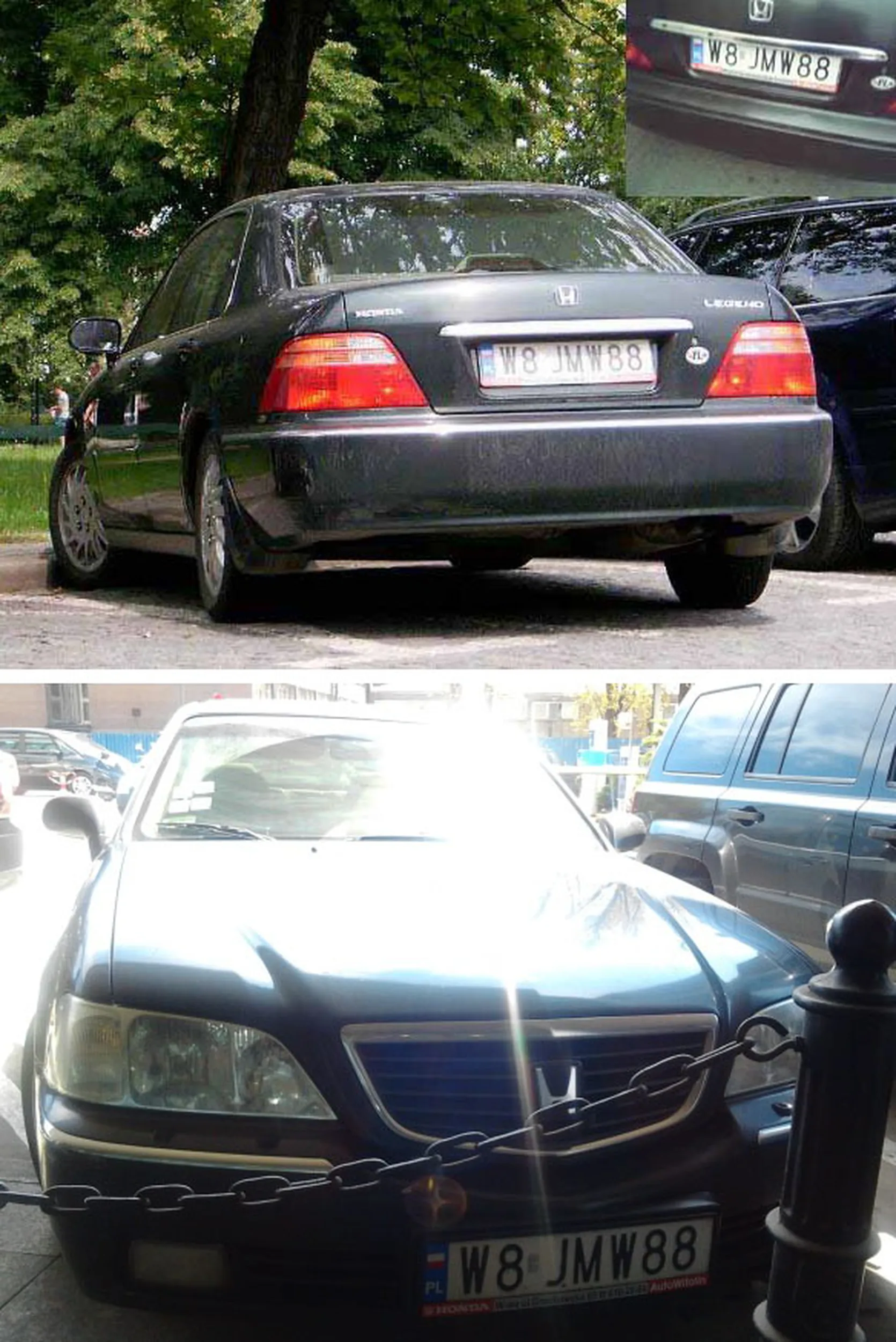 Fajny numer, blacha W8 JMW88