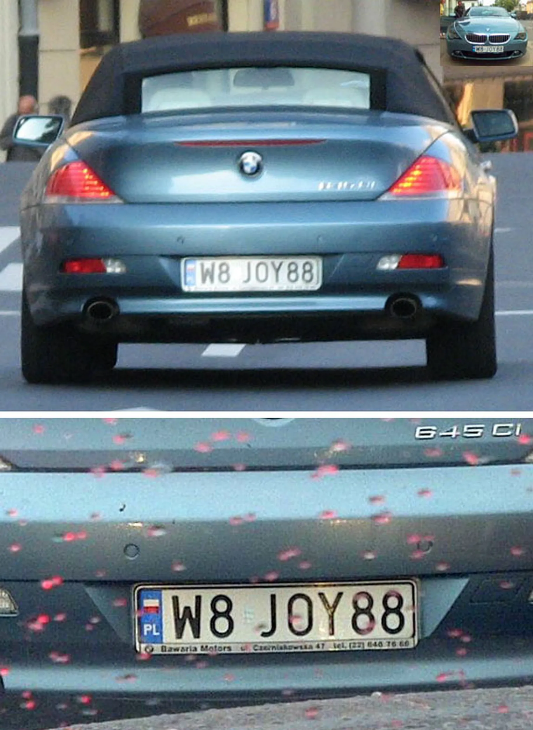 Fajny numer, blacha W8 JOY88