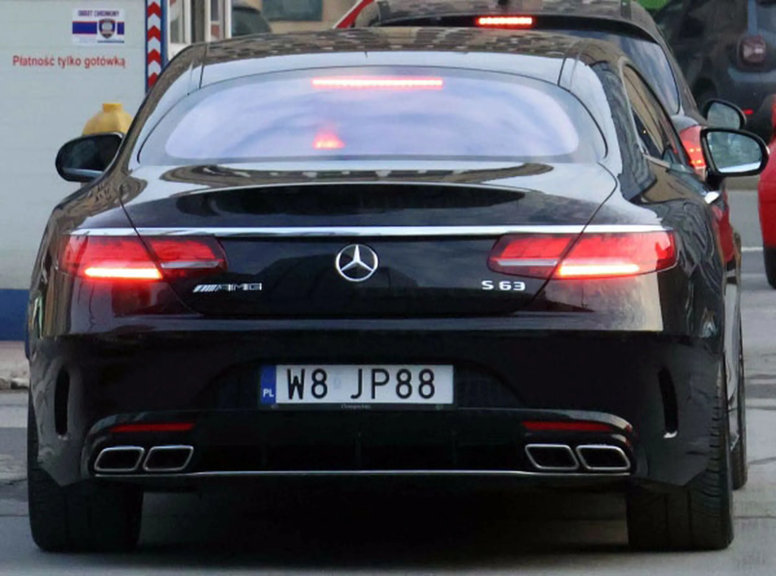 Fajny numer, blacha W8 JP88