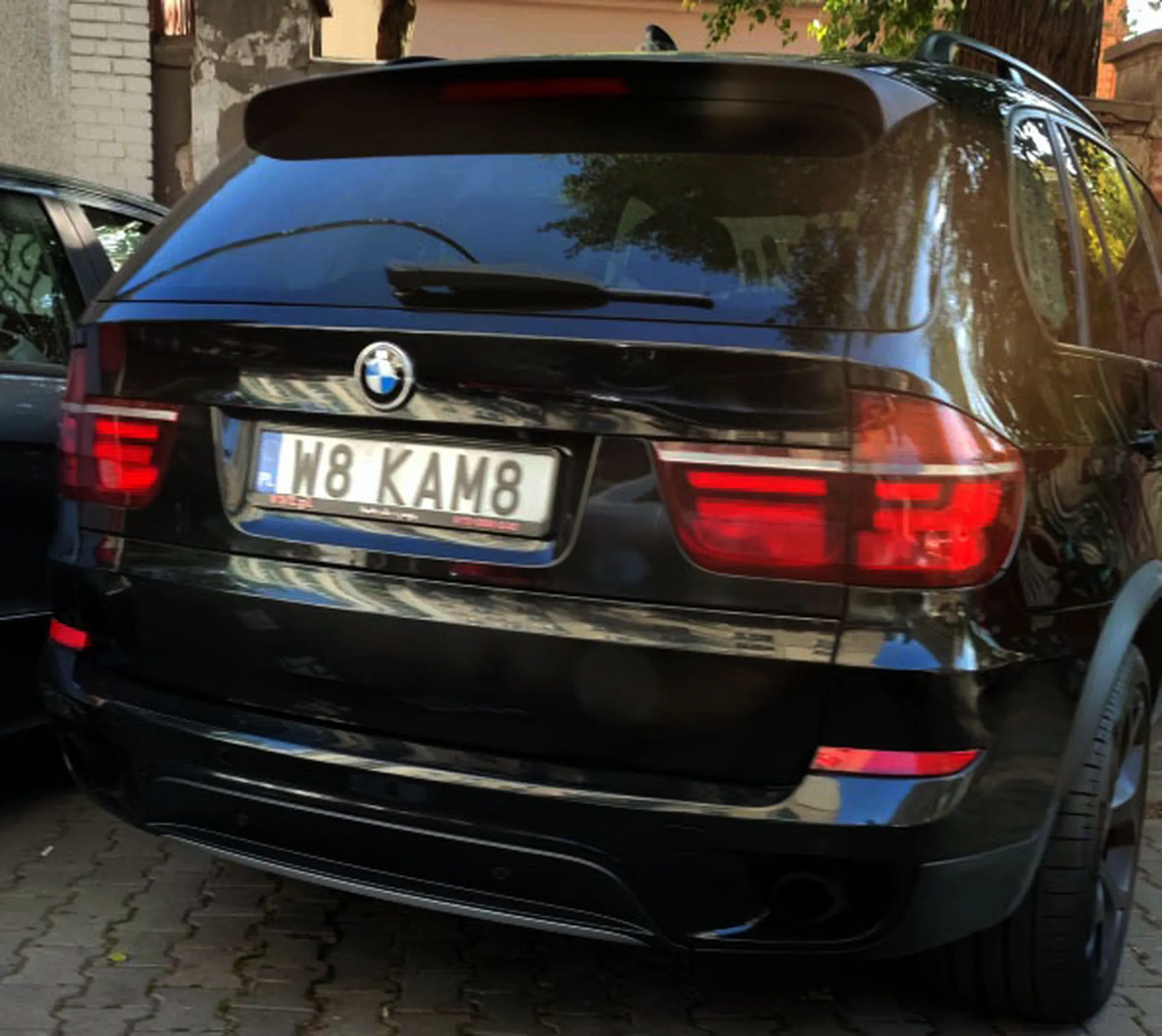 Fajny numer, blacha W8 KAM8