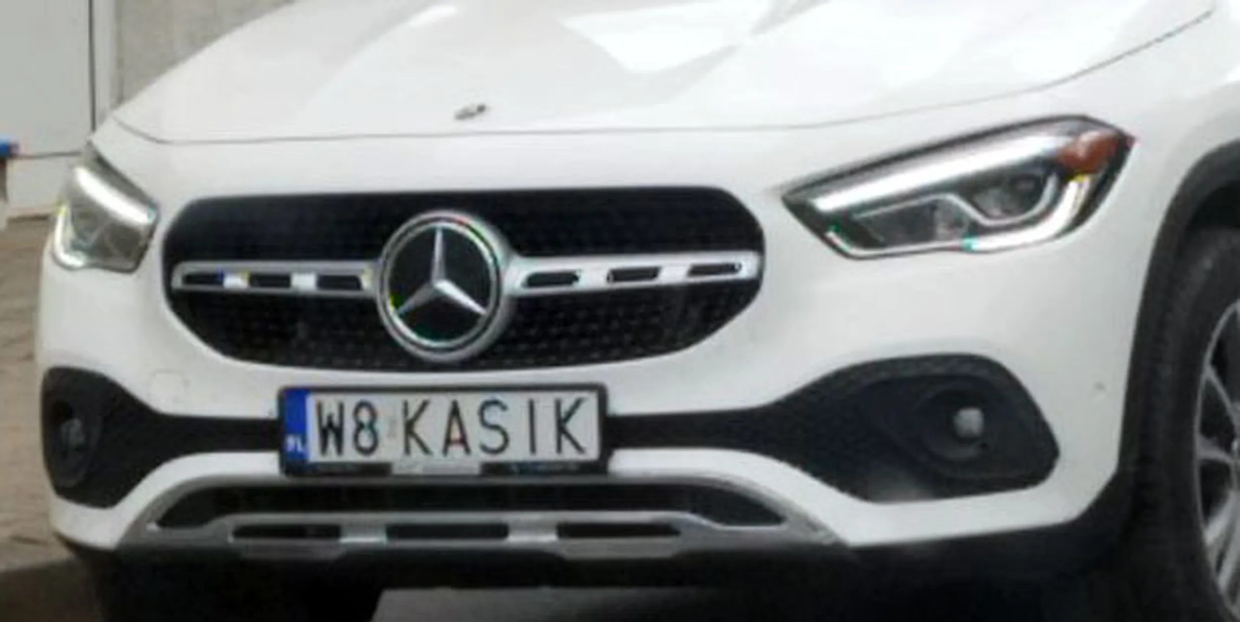 Fajny numer, blacha W8 KASIK