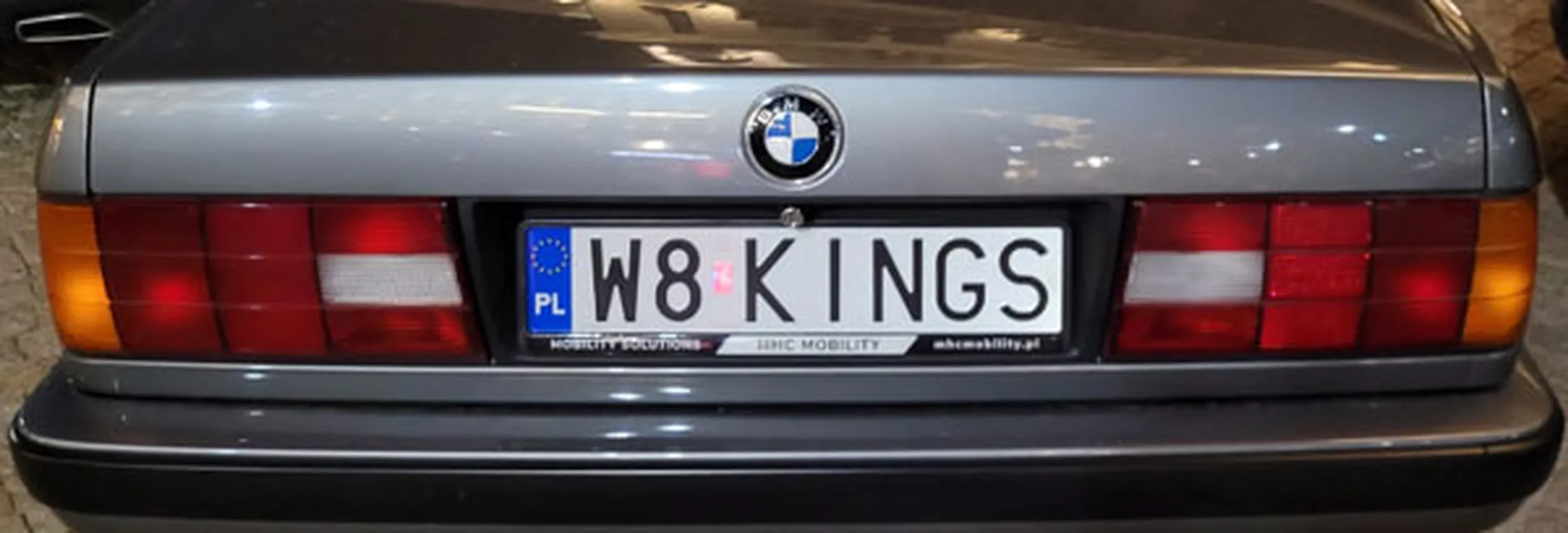 Fajny numer, blacha W8 KINGS