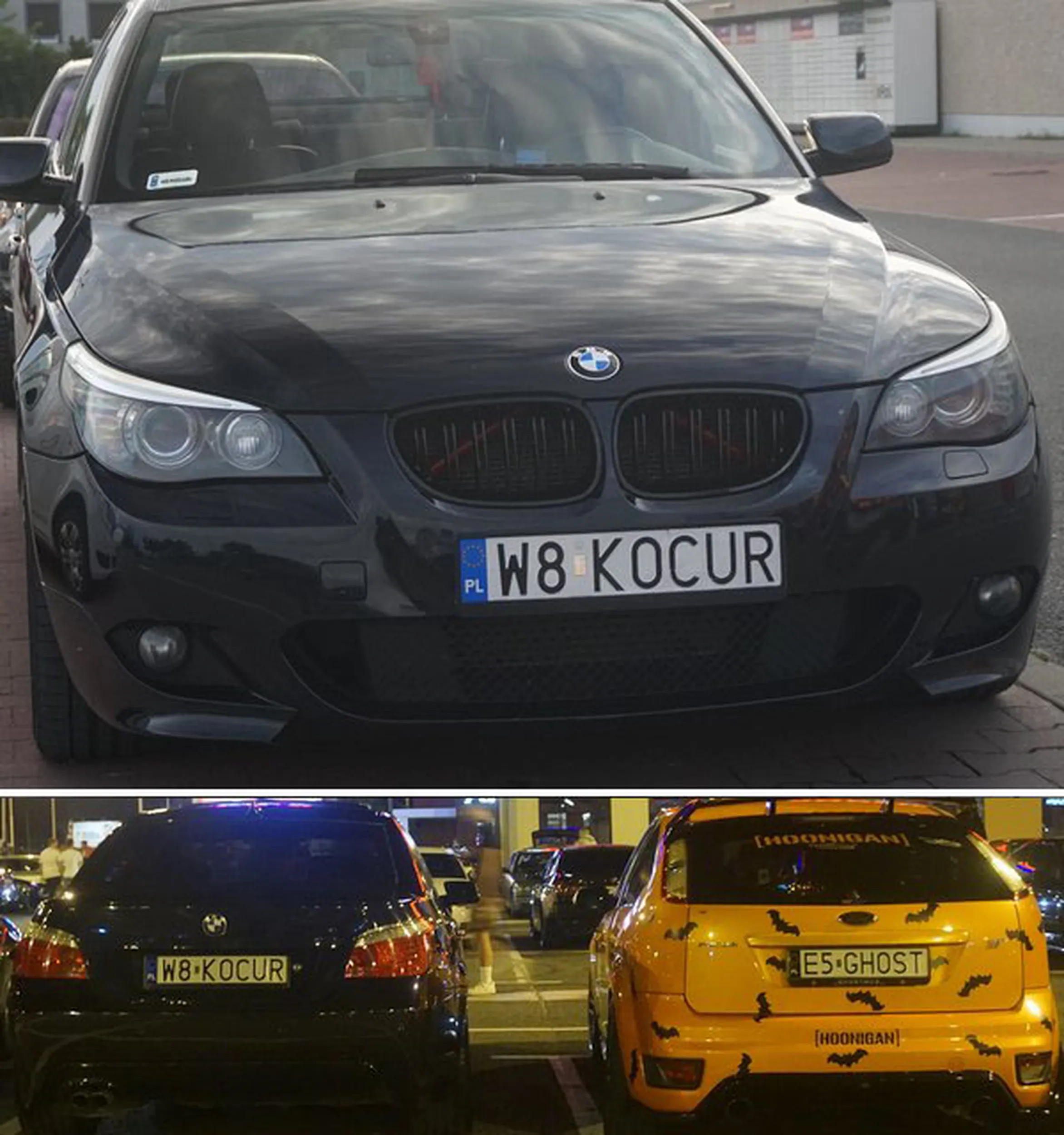 Fajny numer, blacha W8 KOCUR