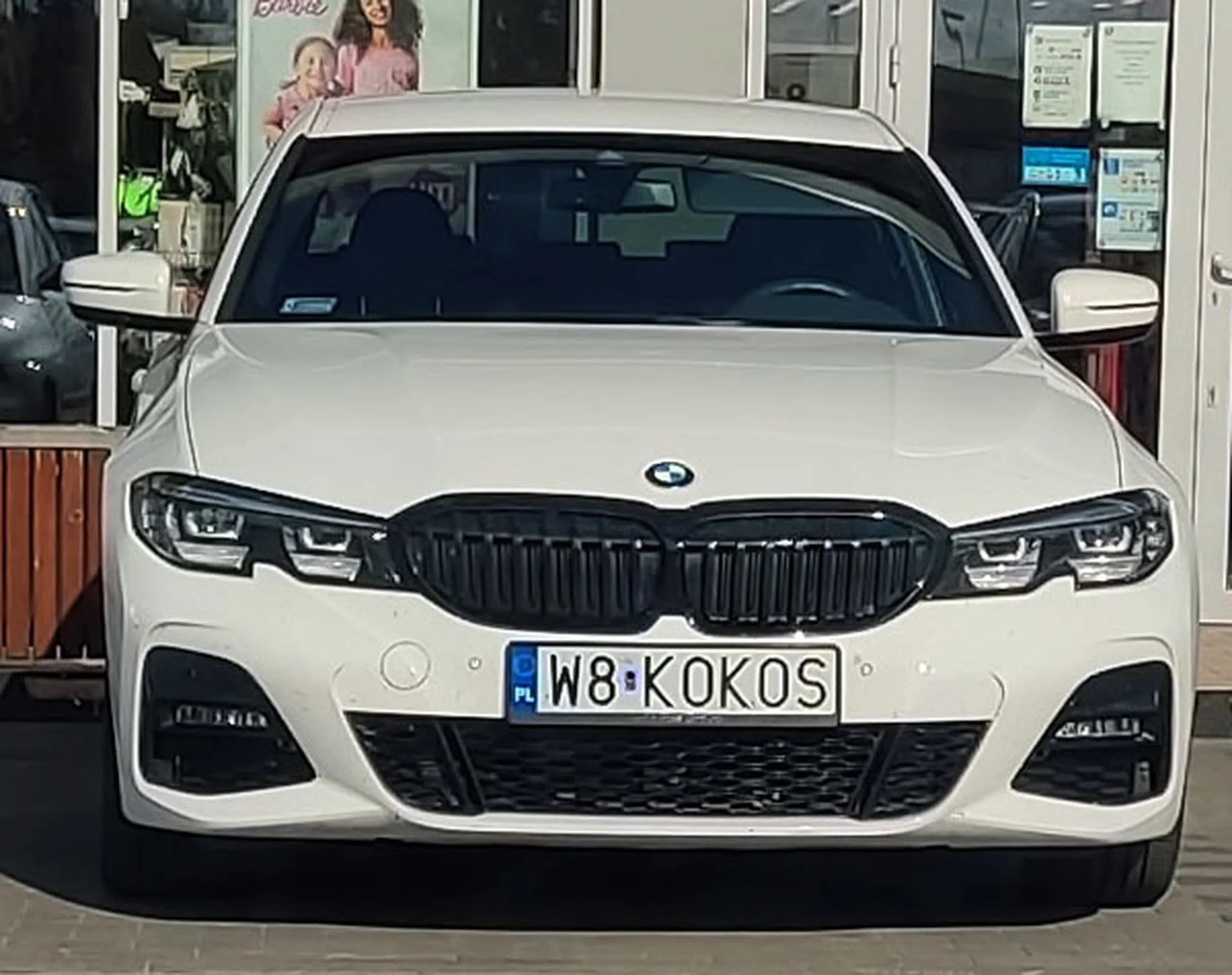 Fajny numer, blacha W8 KOKOS