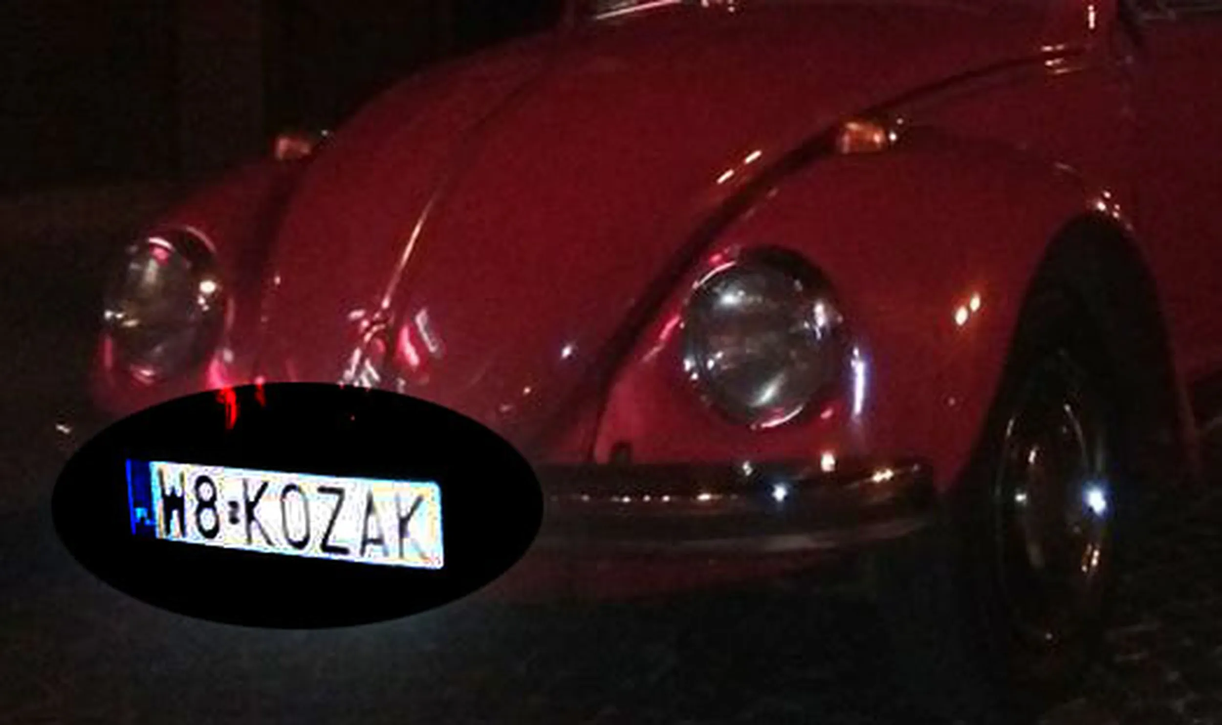 Fajny numer, blacha W8 KOZAK