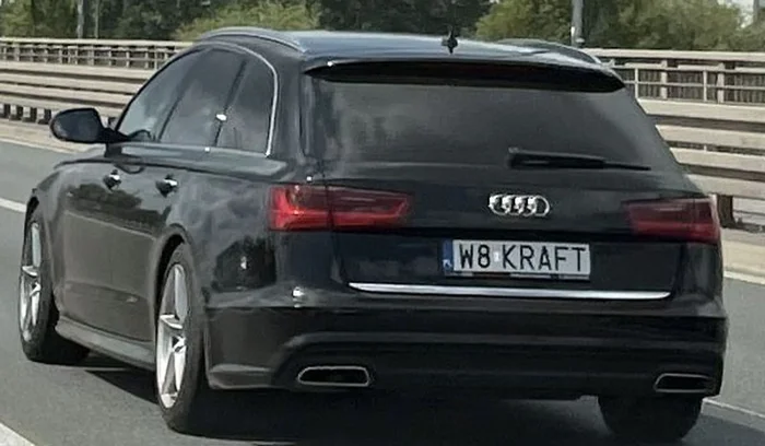 Fajny numer, blacha W8 KRAFT