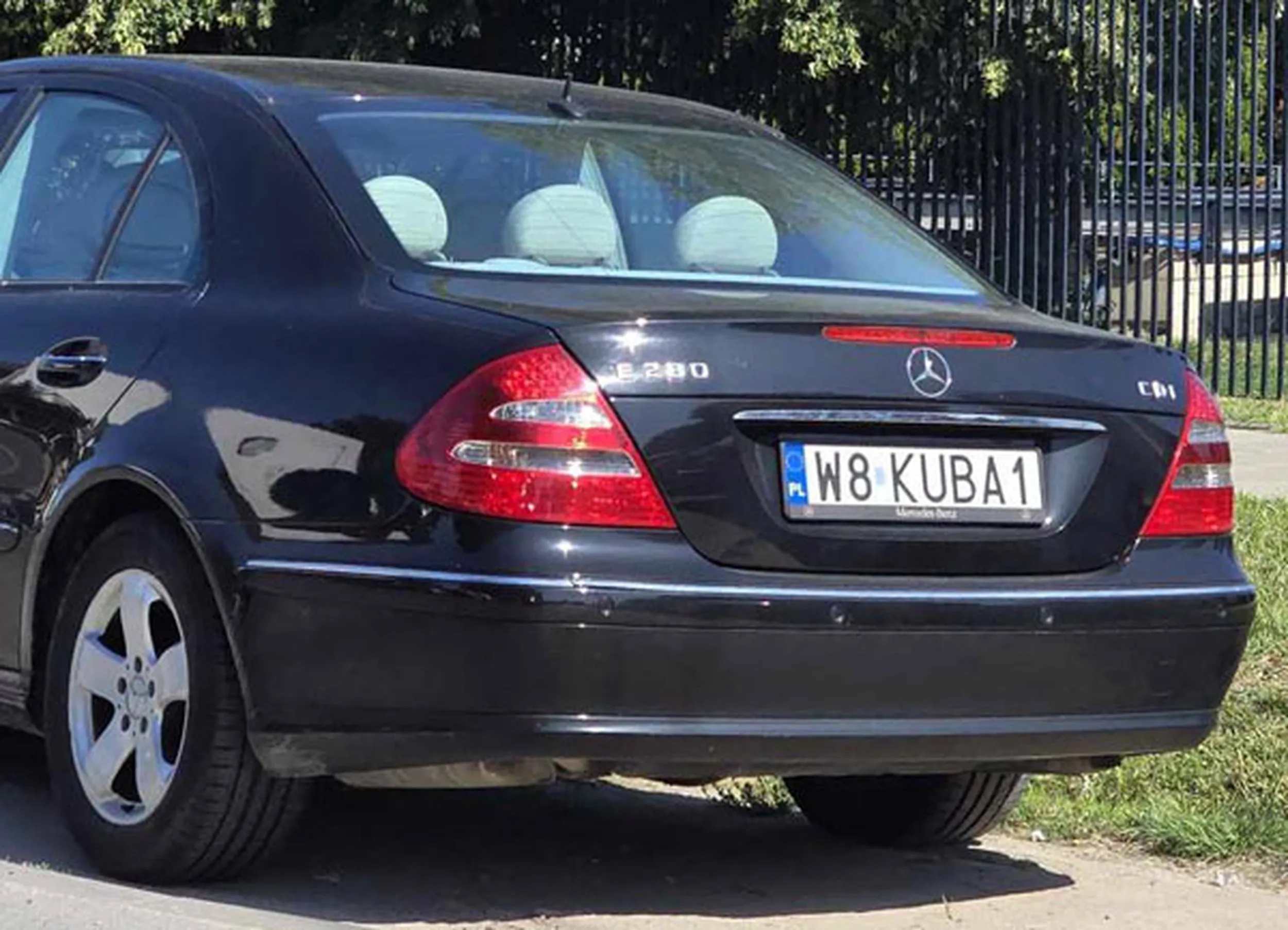 Fajny numer, blacha W8 KUBA1