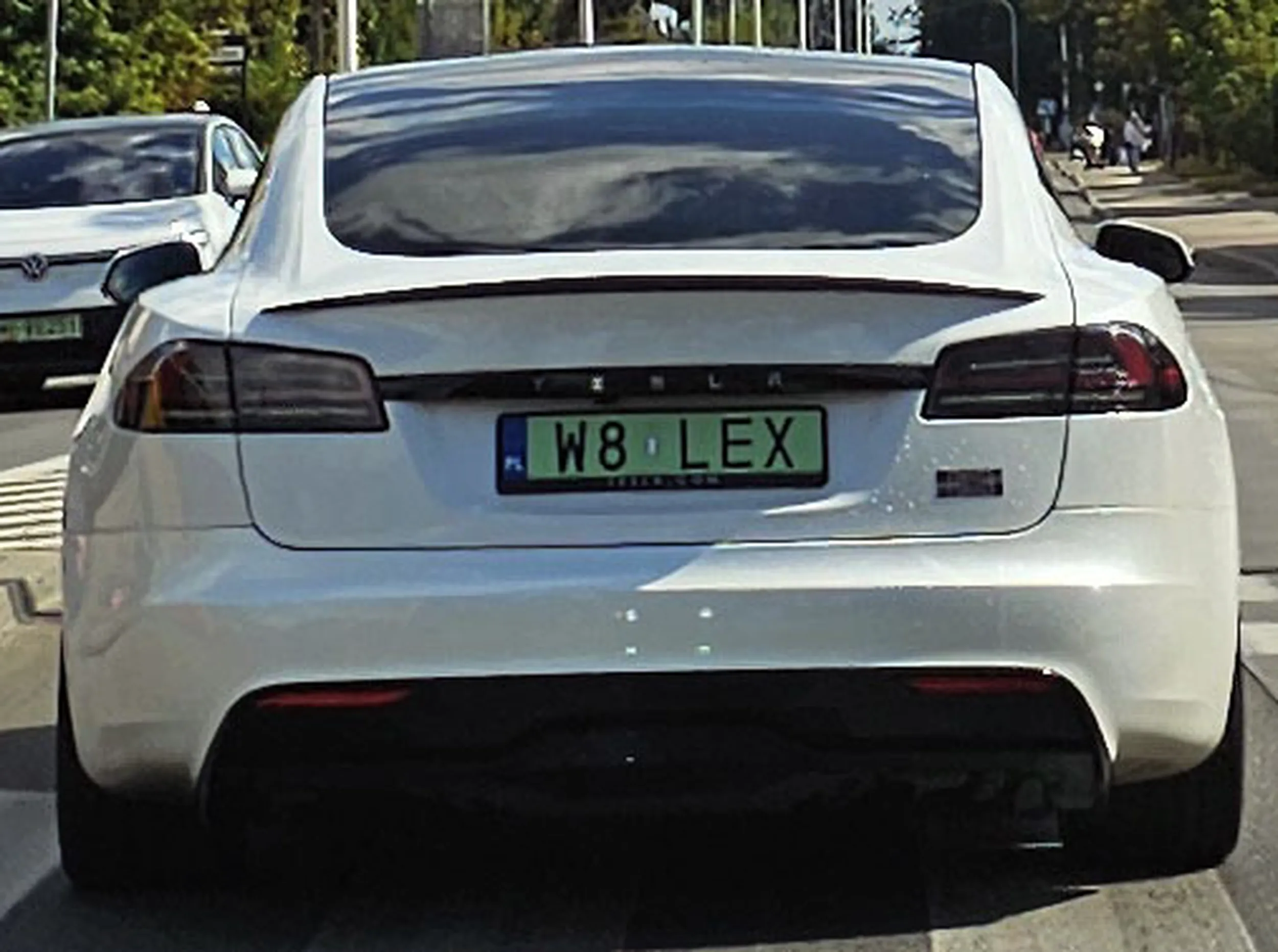 Fajny numer, blacha W8 LEX