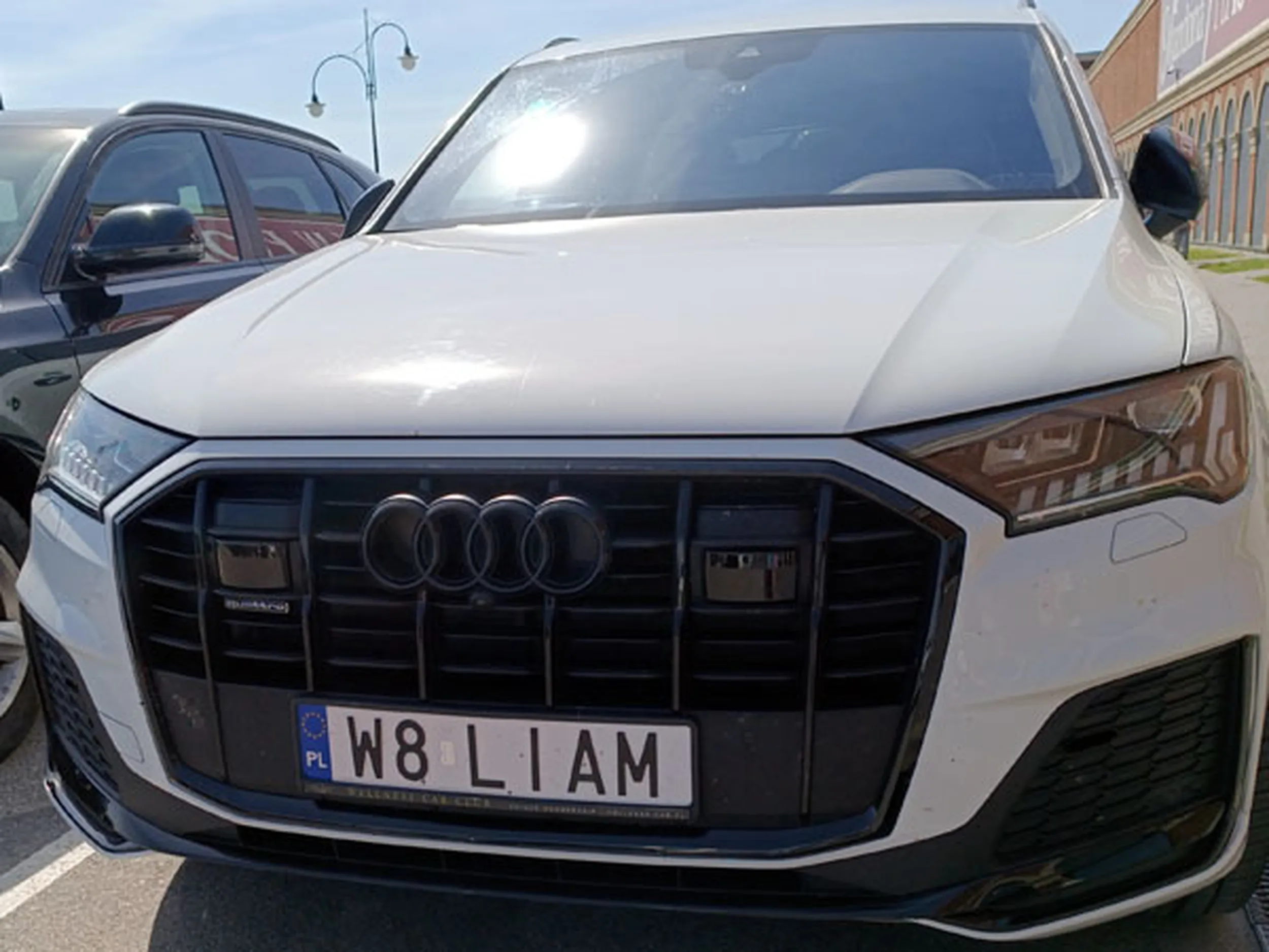 Fajny numer, blacha W8 LIAM