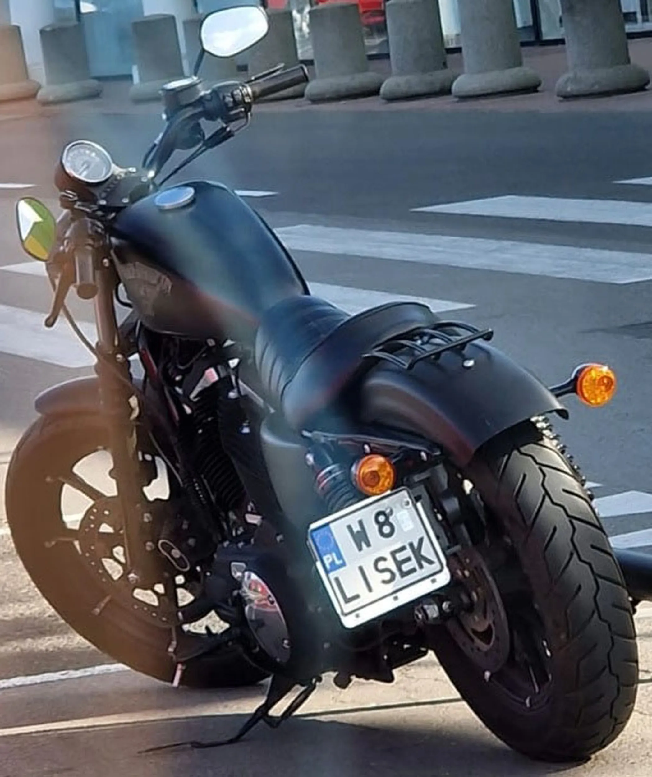 Fajny numer, blacha W8 LISEK