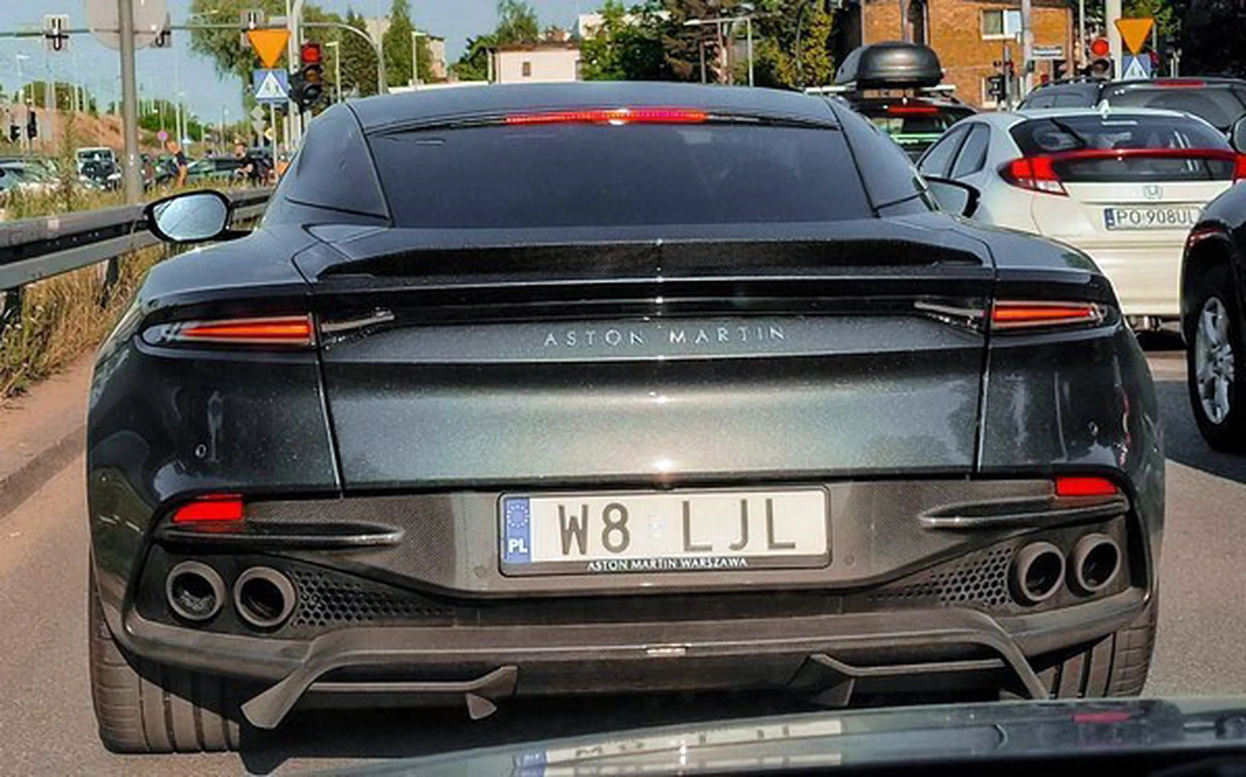 Fajny numer, blacha W8 LJL