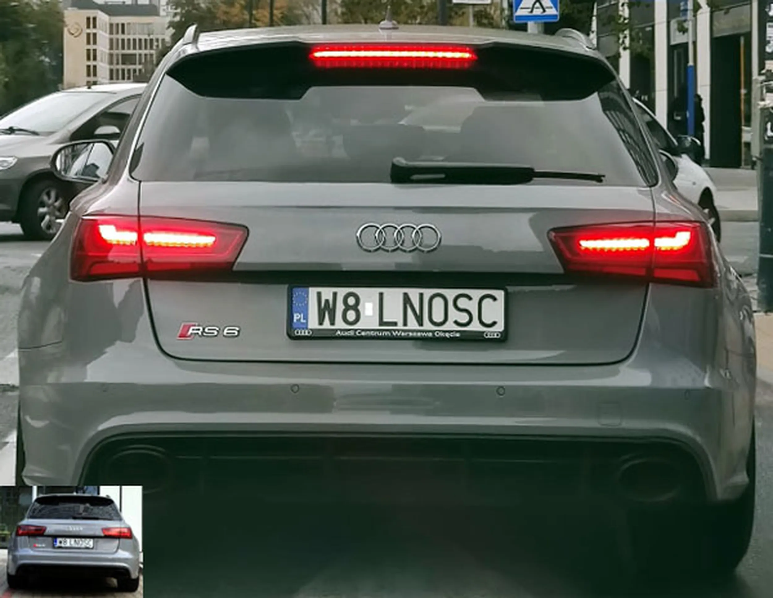 Fajny numer, blacha W8 LNOSC