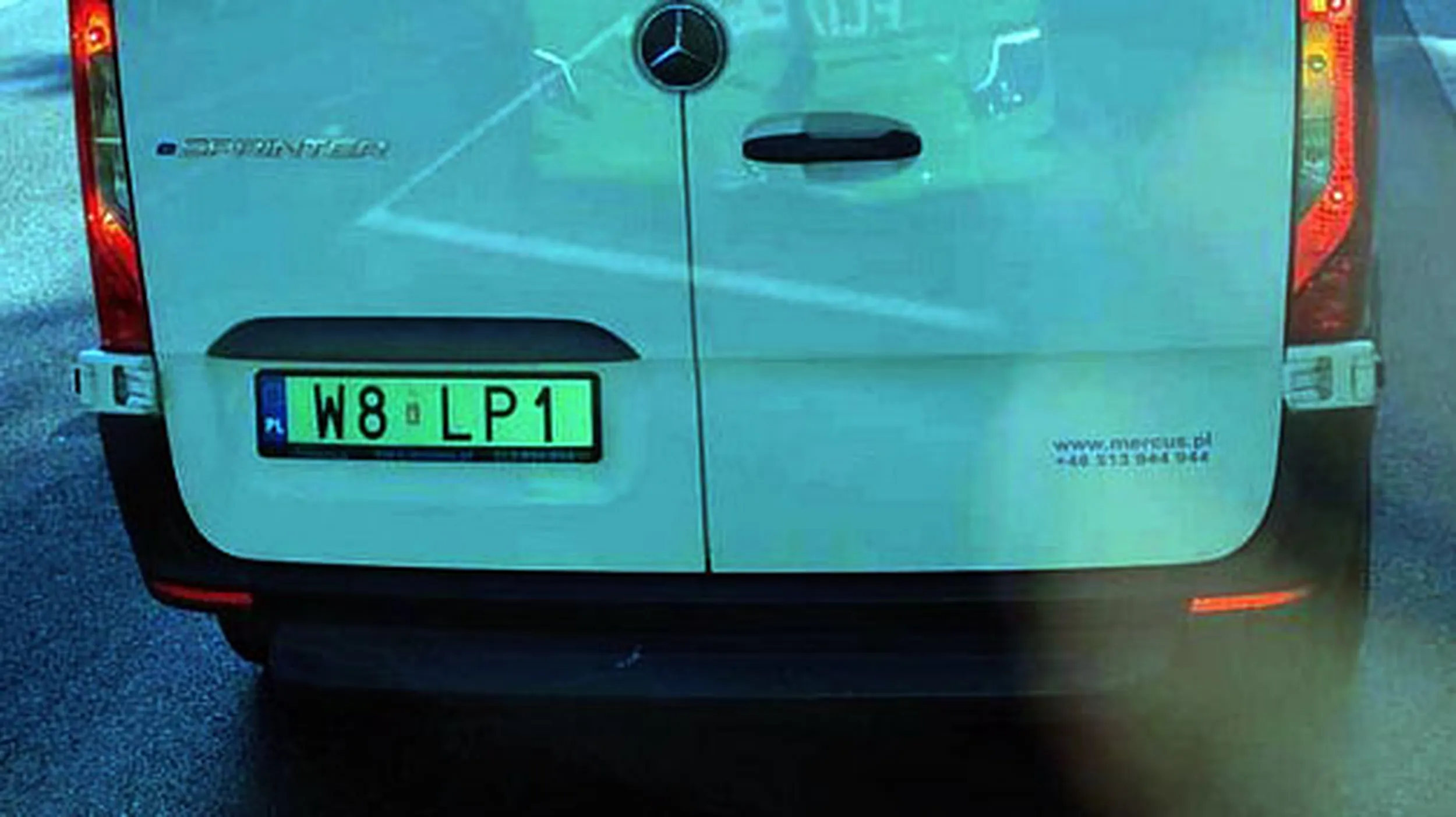 Fajny numer, blacha W8 LP1