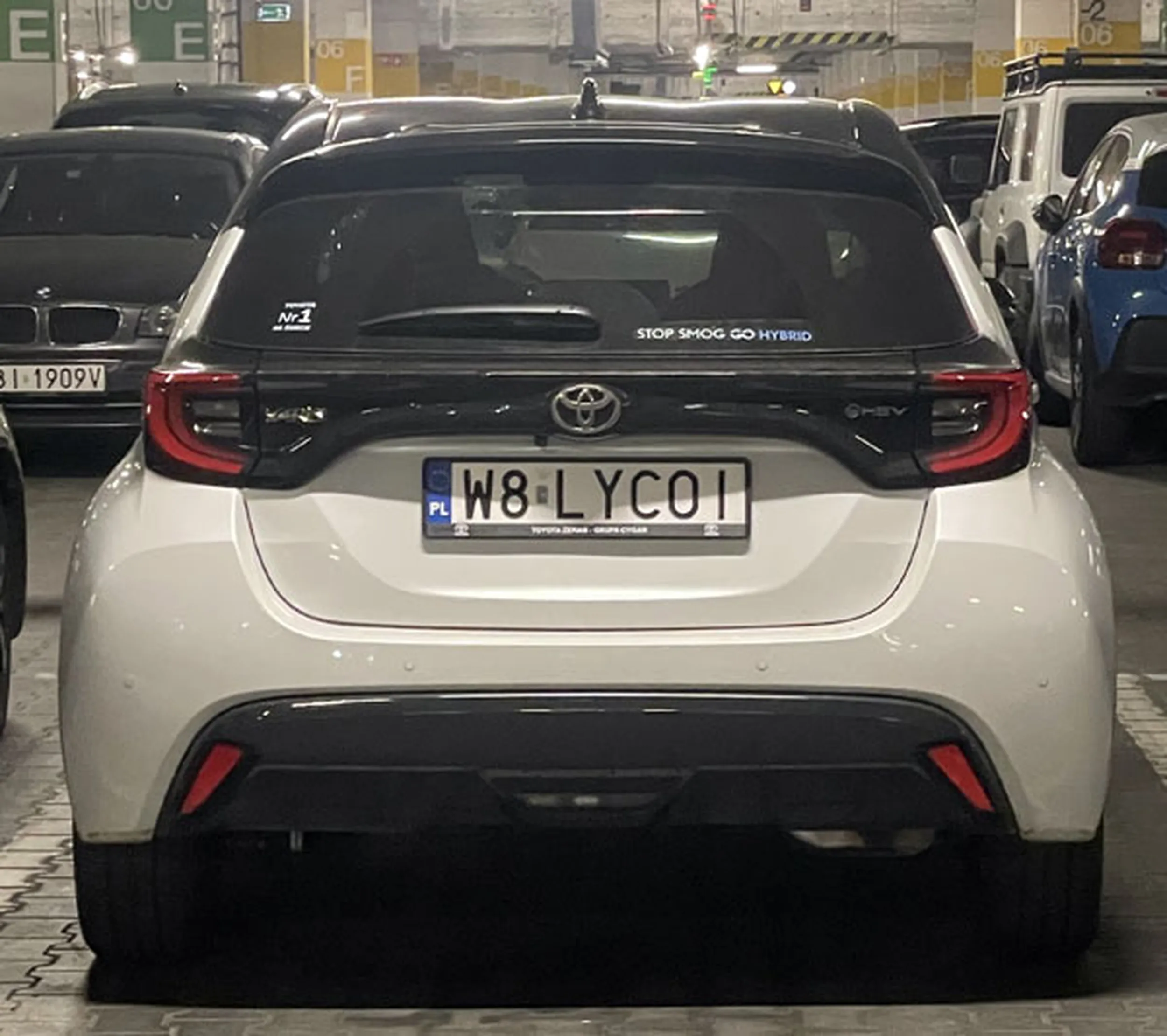 Fajny numer, blacha W8 LYCOI