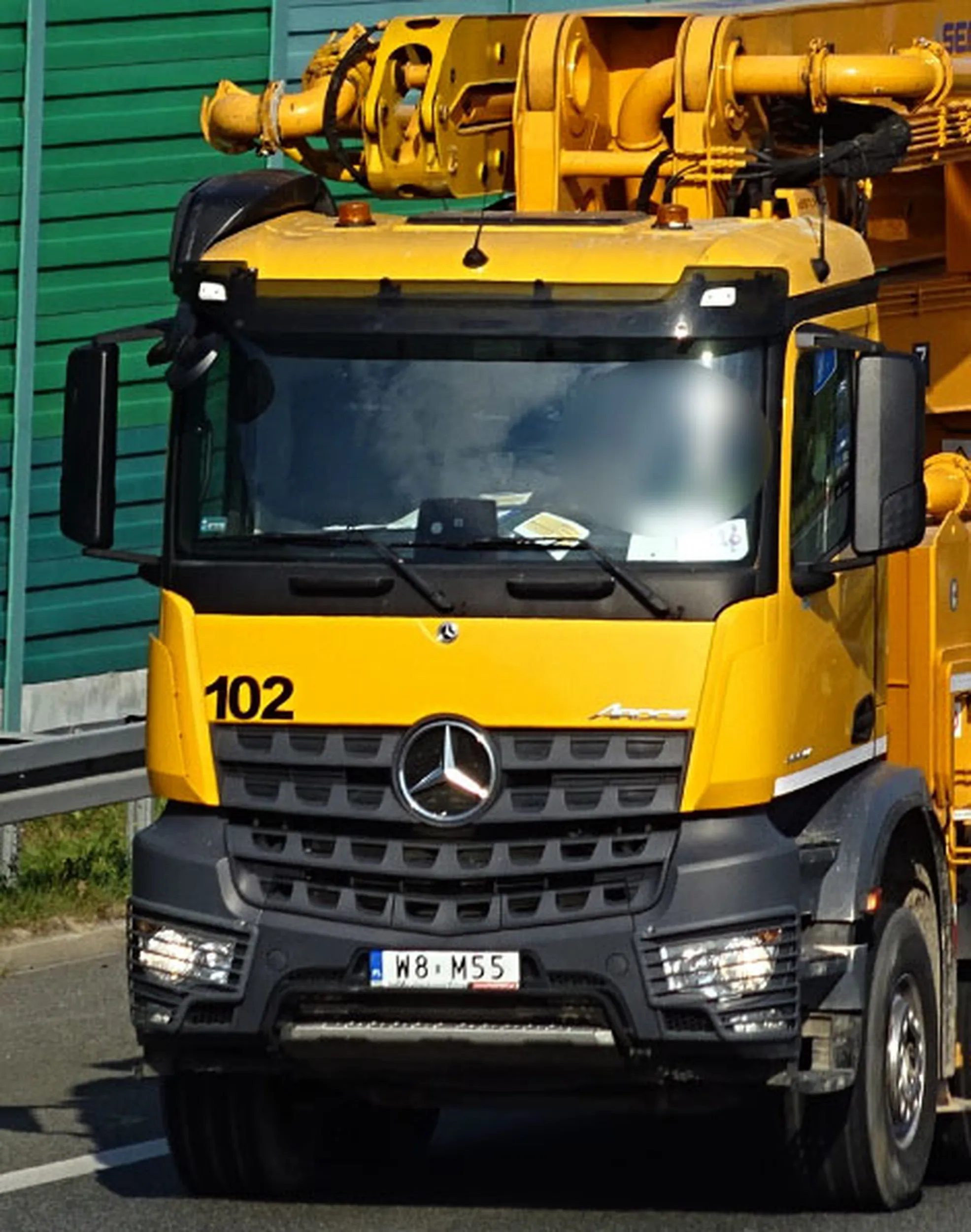 Fajny numer, blacha W8 M55