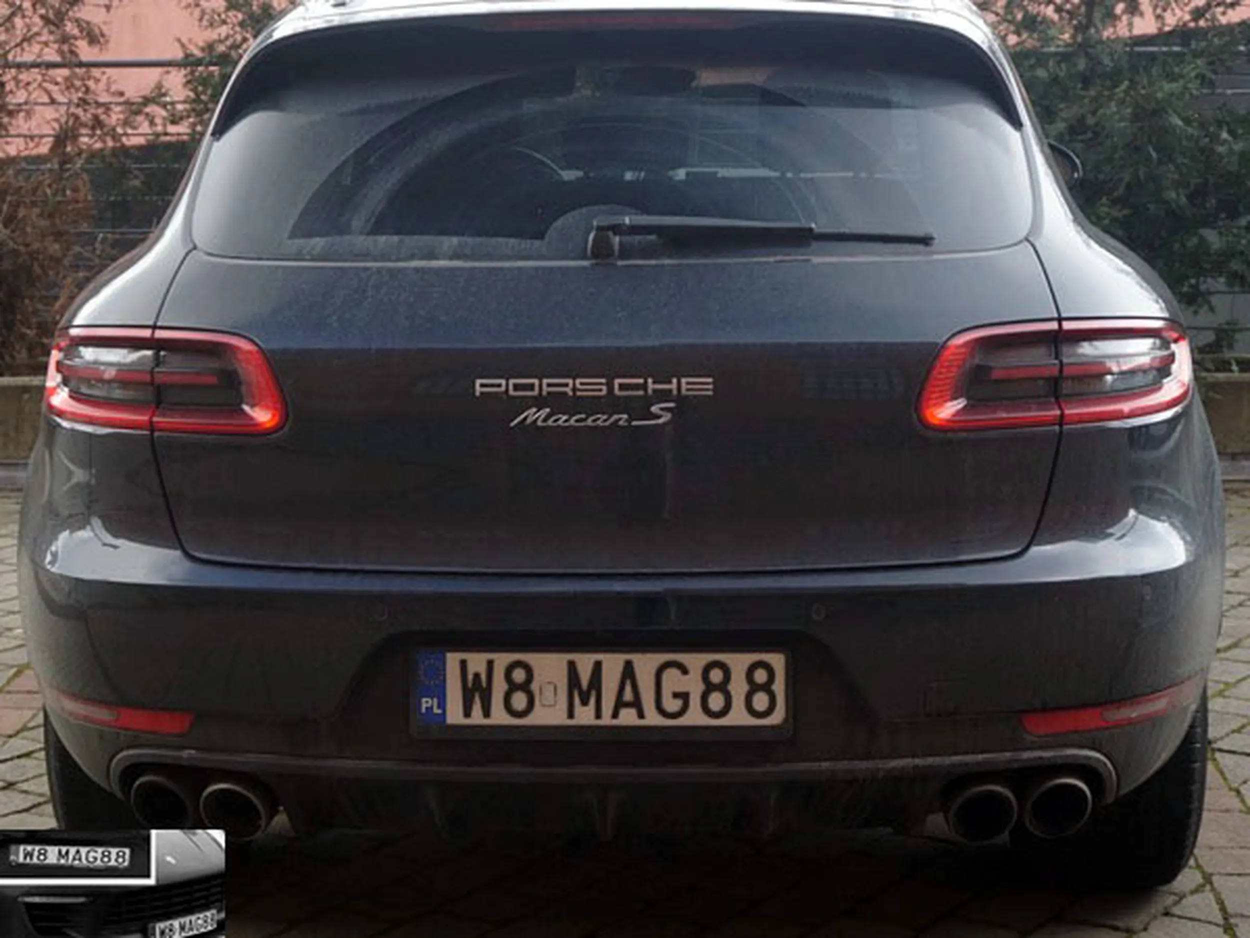 Fajny numer, blacha W8 MAG88