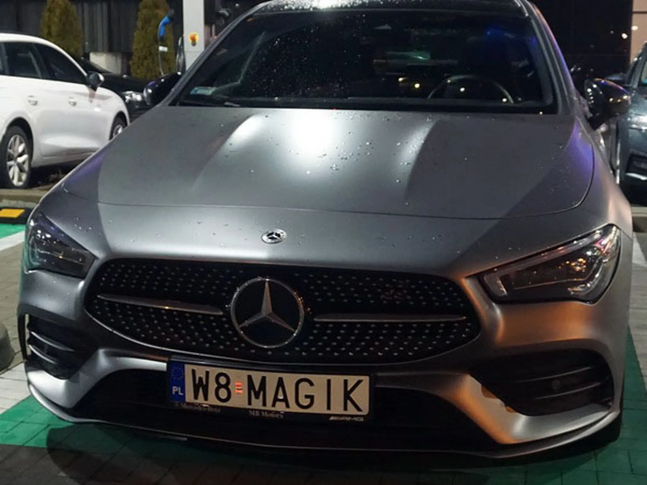 Fajny numer, blacha W8 MAGIK