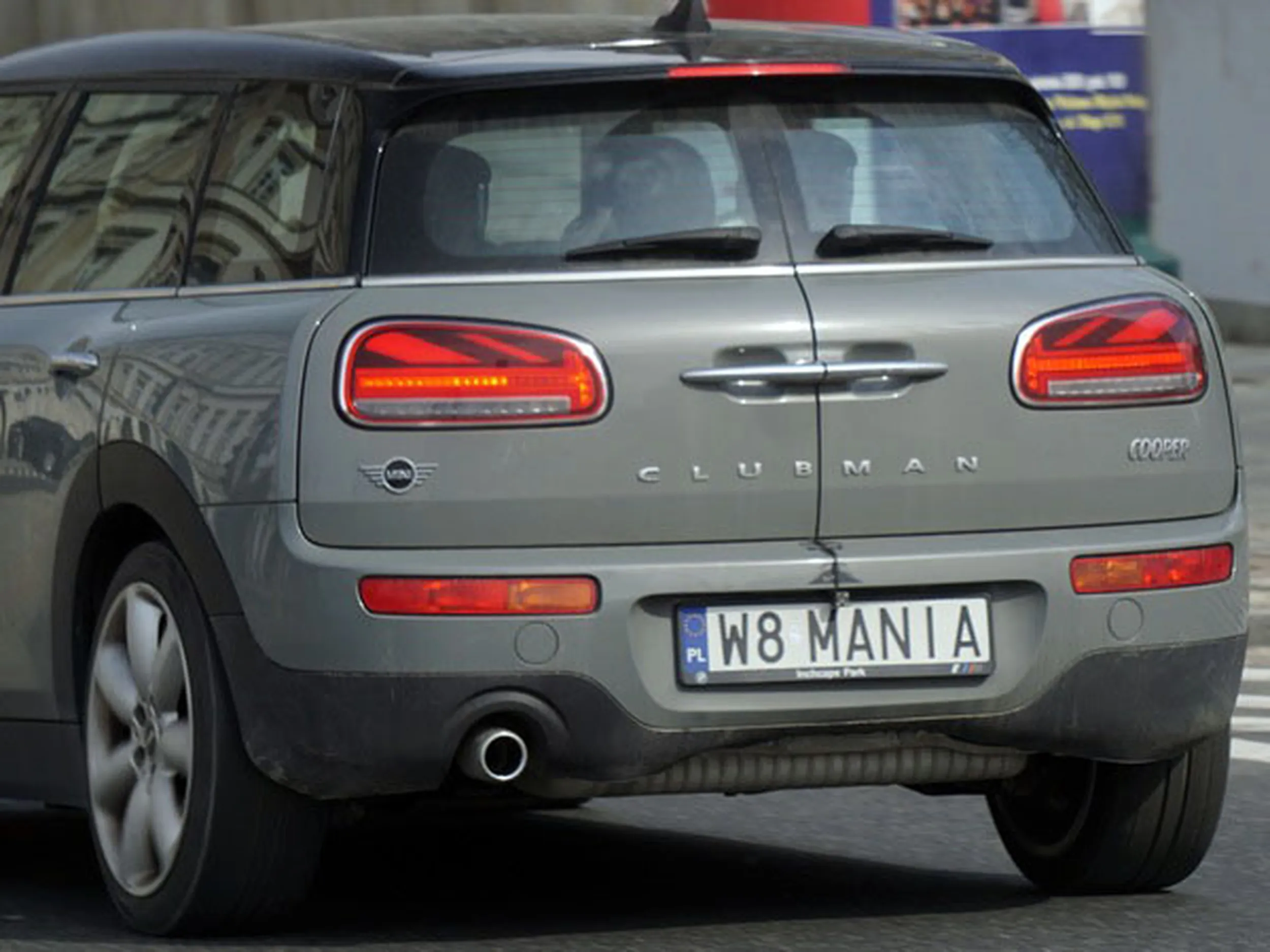 Fajny numer, blacha W8 MANIA