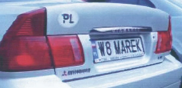 Fajny numer, blacha W8 MAREK