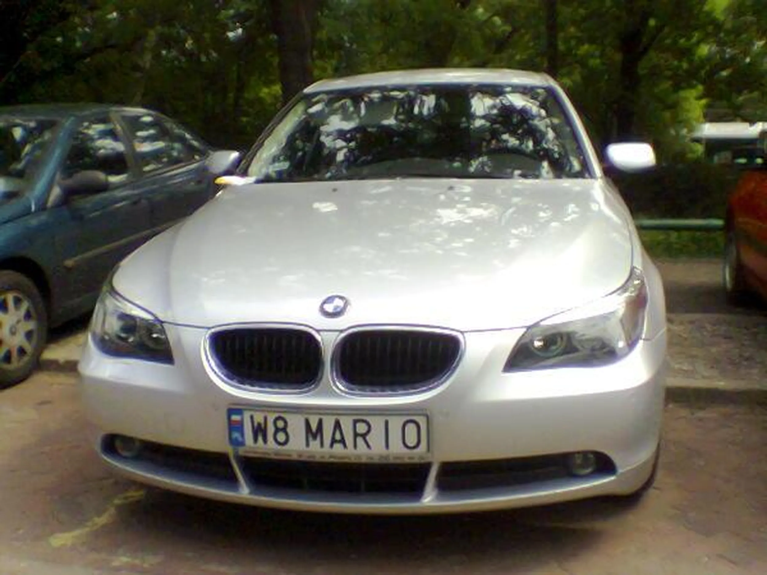 Fajny numer, blacha W8 MARIO